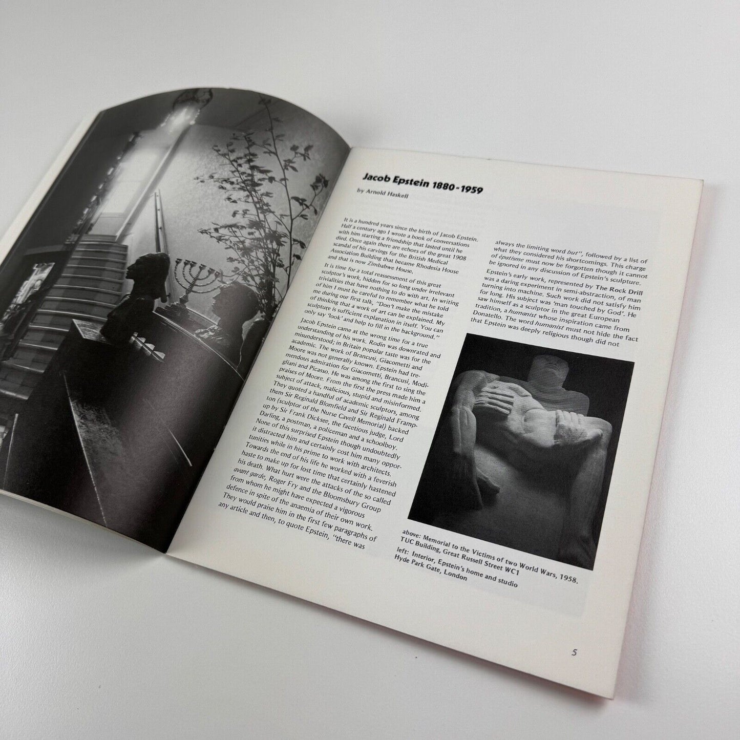 Epstein Centenary 1980. Bronzes, drawings and watercolours | Ben Uri Gallery, 1980