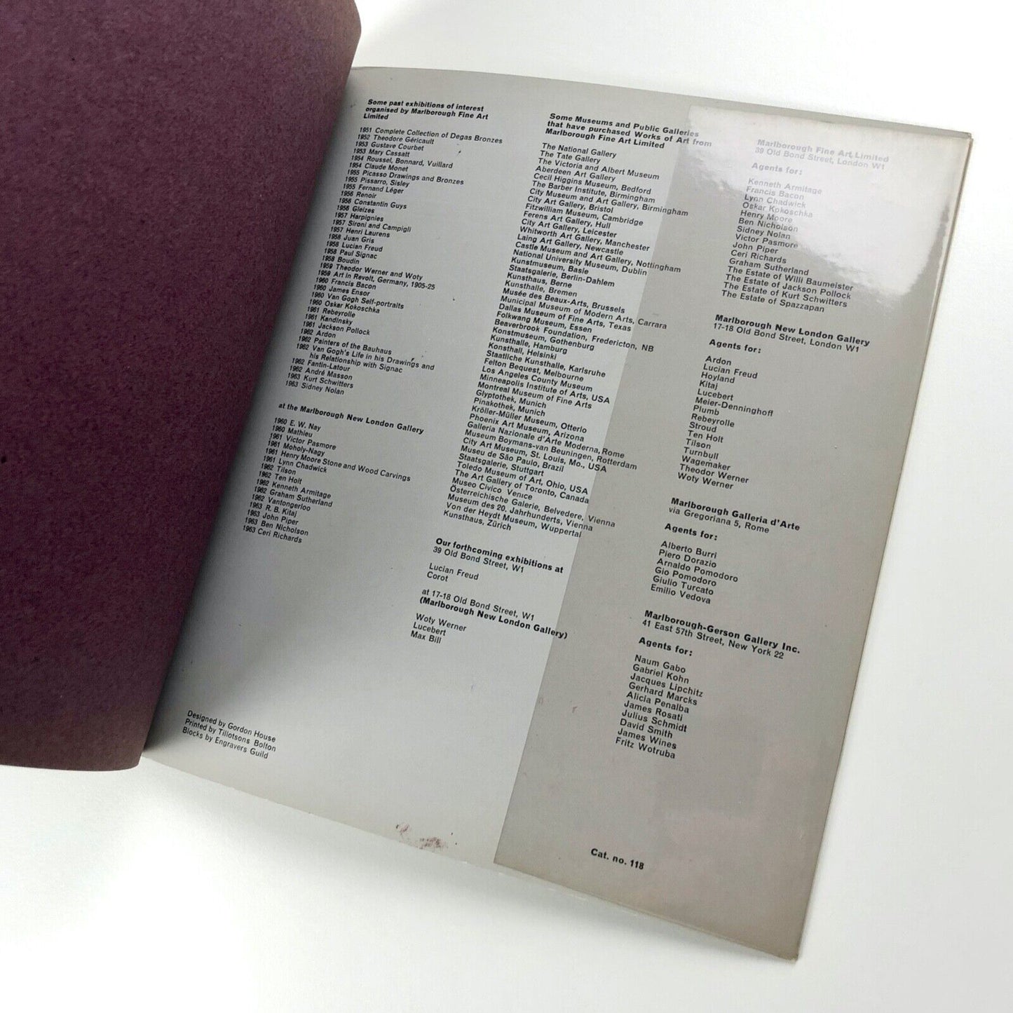 Henry Moore: Recent Work | Marlborough exhibition catalogue, 1963