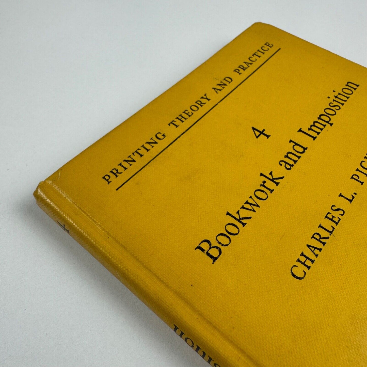Bookwork and Imposition by Charles L. Pickering | Pitman Printing Theory and Practice 4, 1949