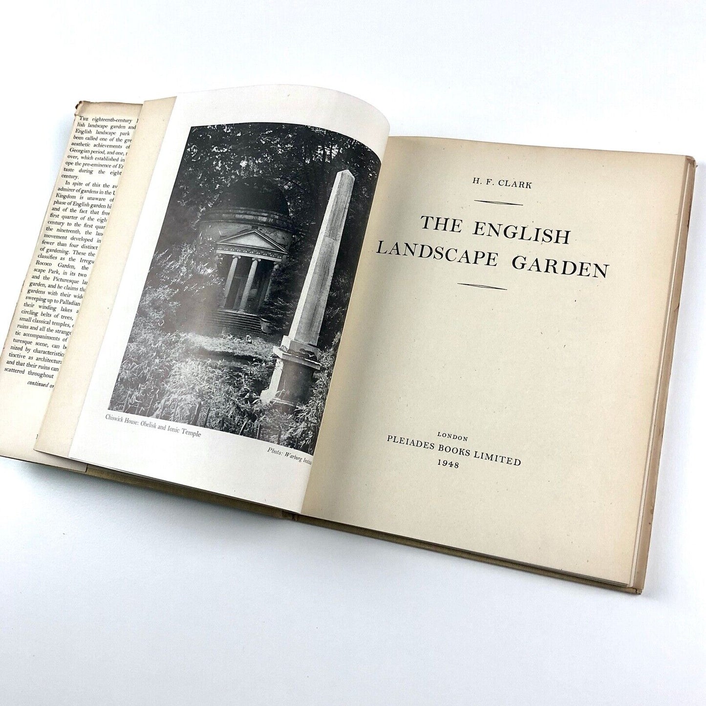 The English Landscape Garden by H.F. Clark | Pleiades Books, 1948