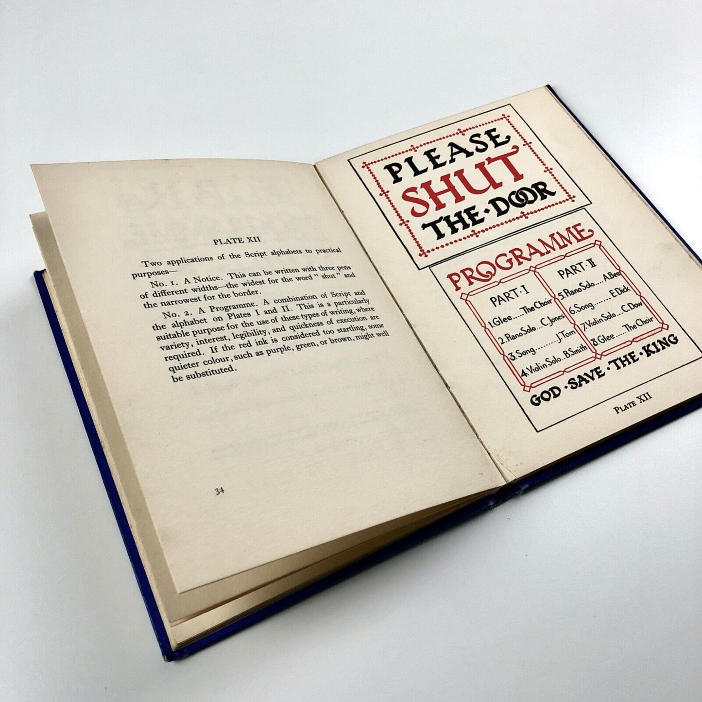 Examples of Lettering and Design by J. Littlejohns | Isaac Pitman, 1936