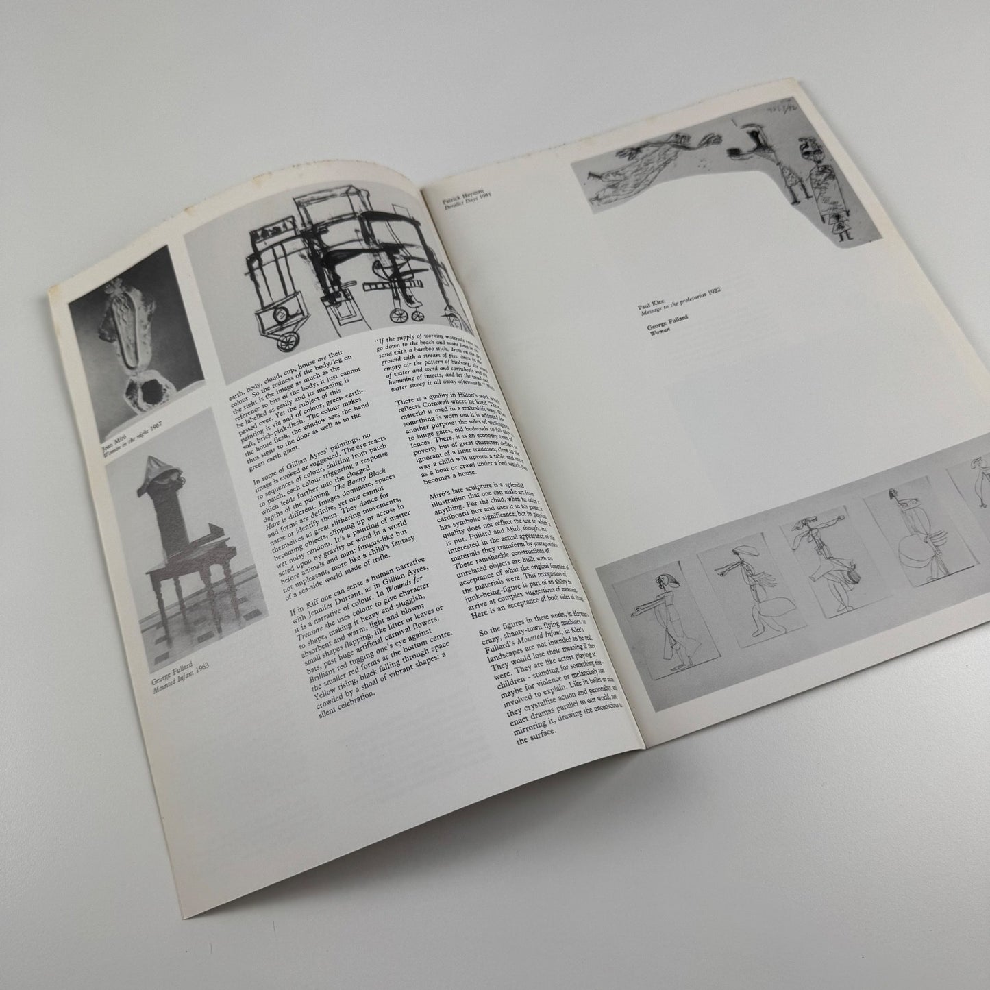 alive to it all | Arts Council folder catalogue and postcards 1983