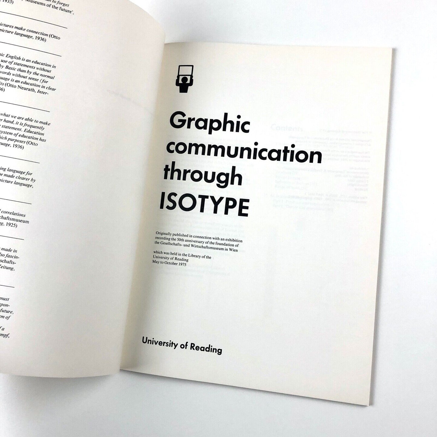 Graphic communication through ISOTYPE | University of Reading 1981