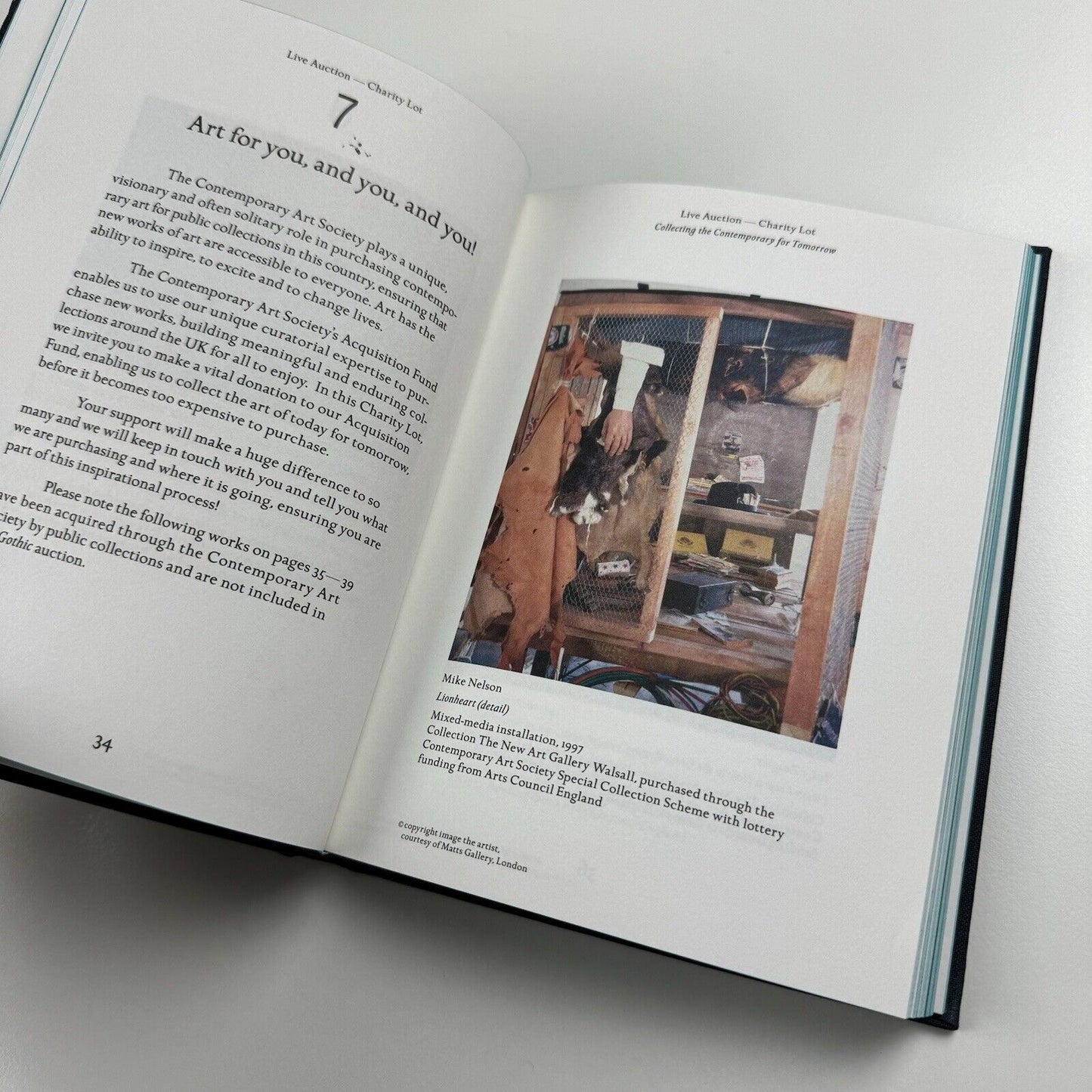 Gothic Auction Catalogue | Contemporary Art Society, London, 2009
