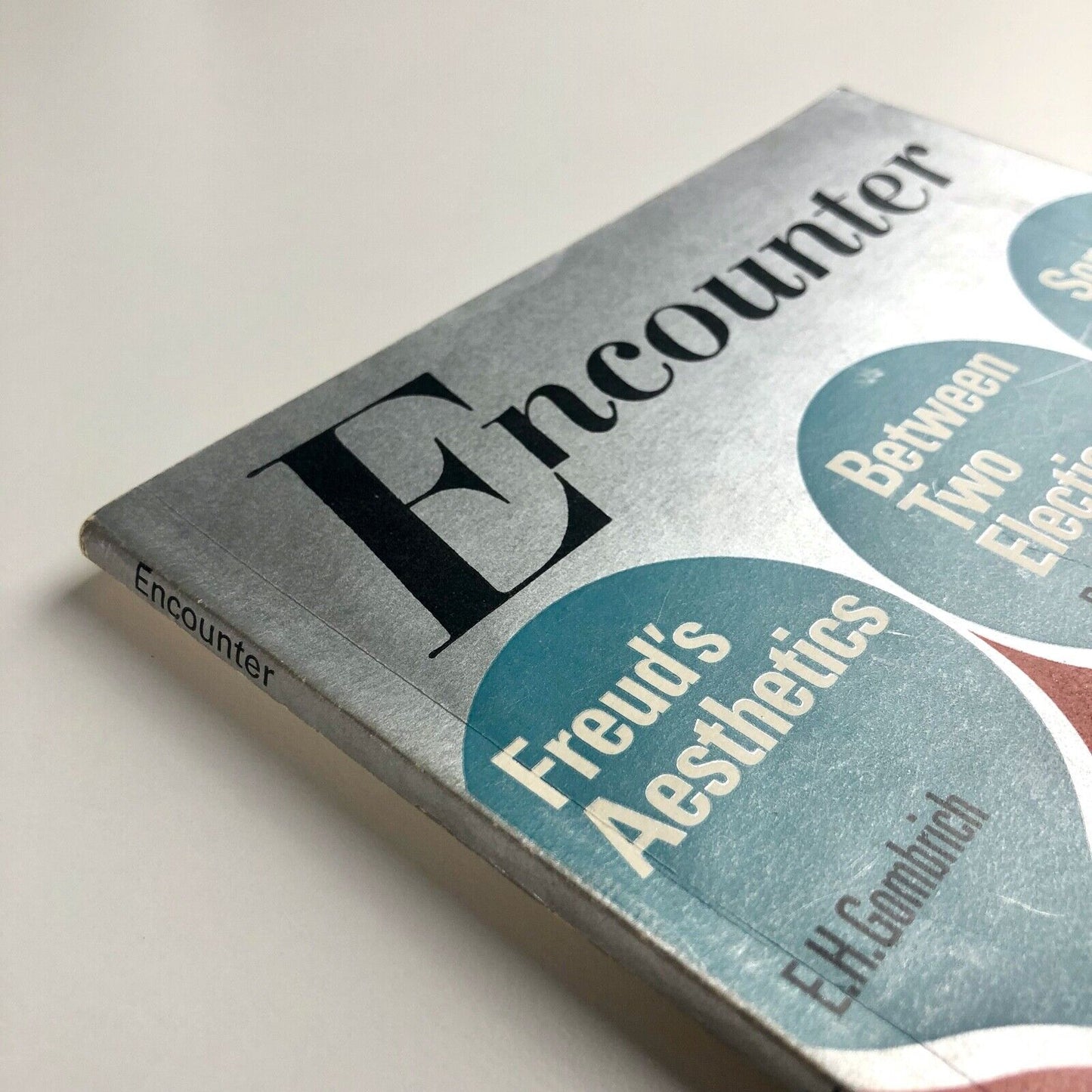 Encounter magazine Volume XXVI, No.1 Jan 1966 | article on concrete poetry by Edward Lucie-Smith