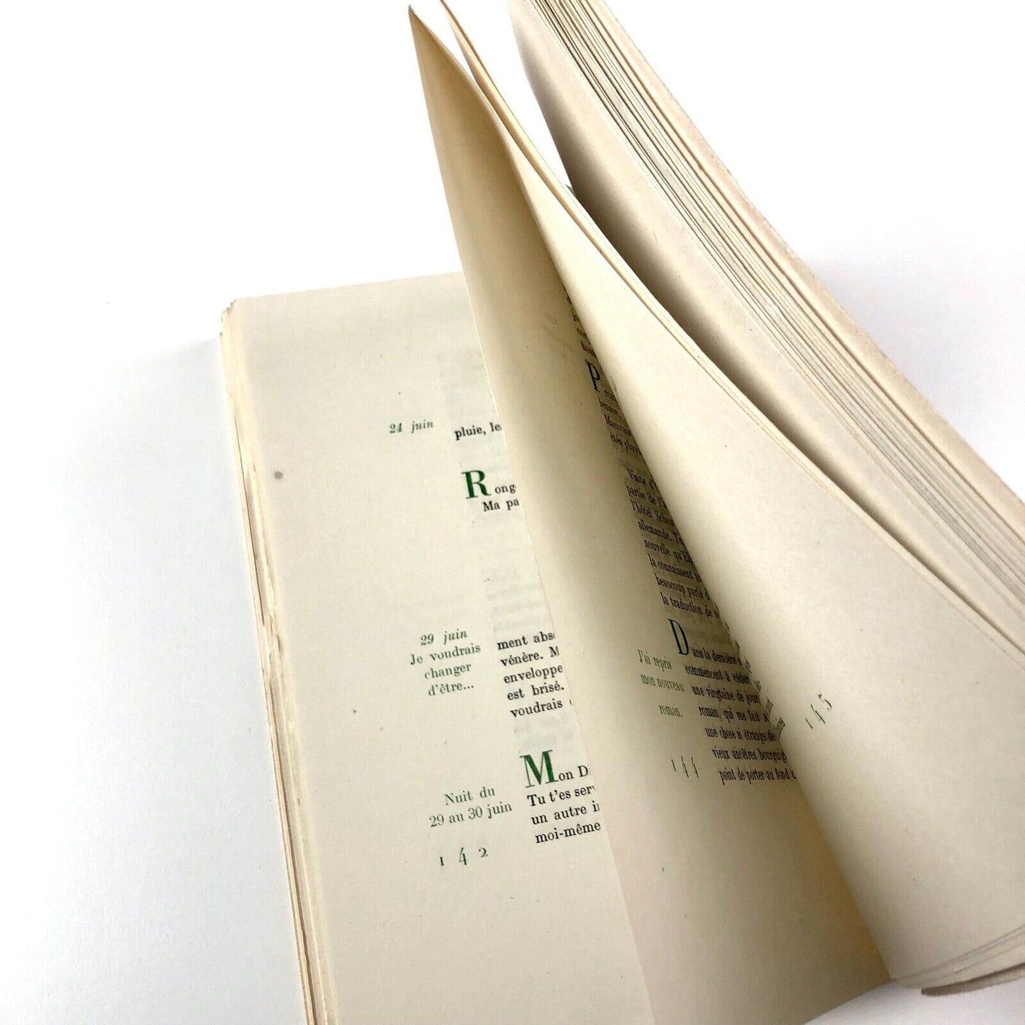 De Jean Christophe à Colas Breugnon – pages de journal de Romain Rolland | Editions de Salon Carre, 1946 | Numbered, limited edition