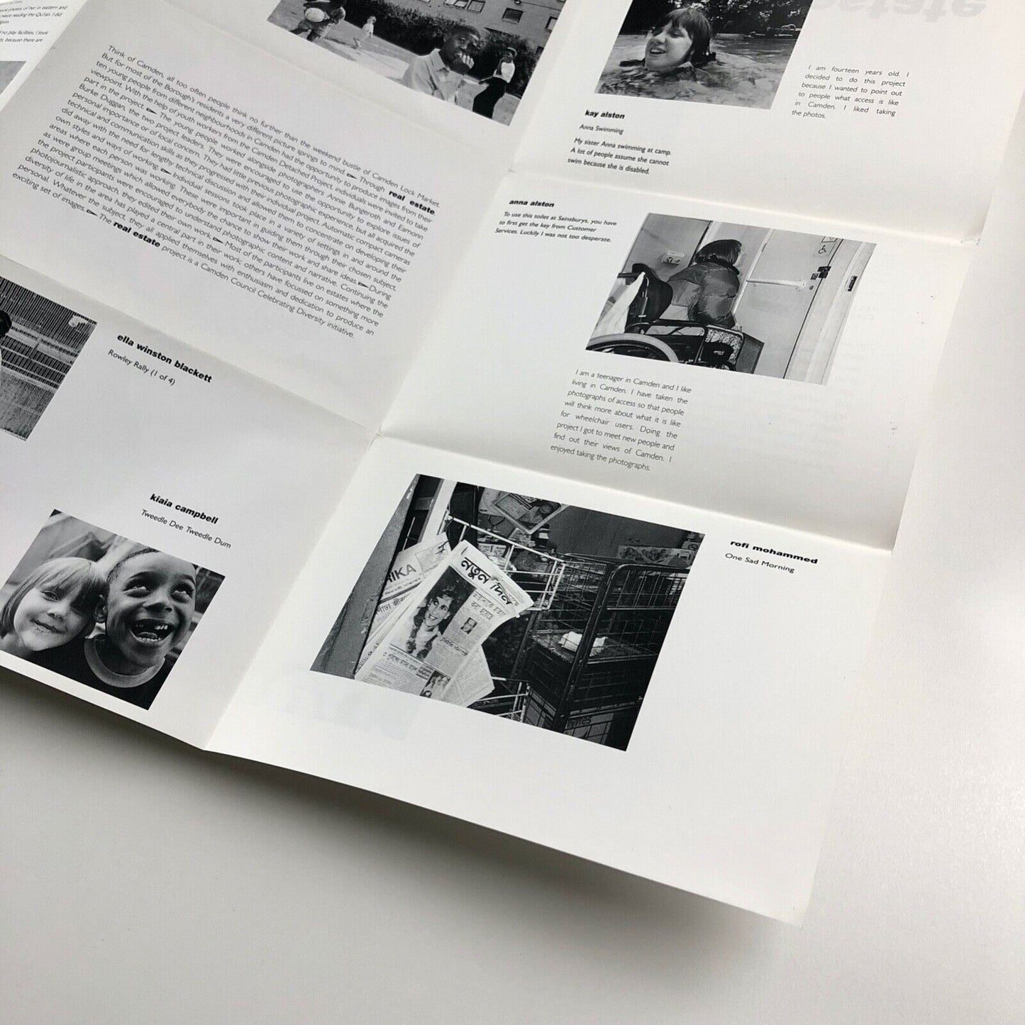 Real Estate – Young people’s photography project in Camden | The Gallery, Swiss Cottage, 1997