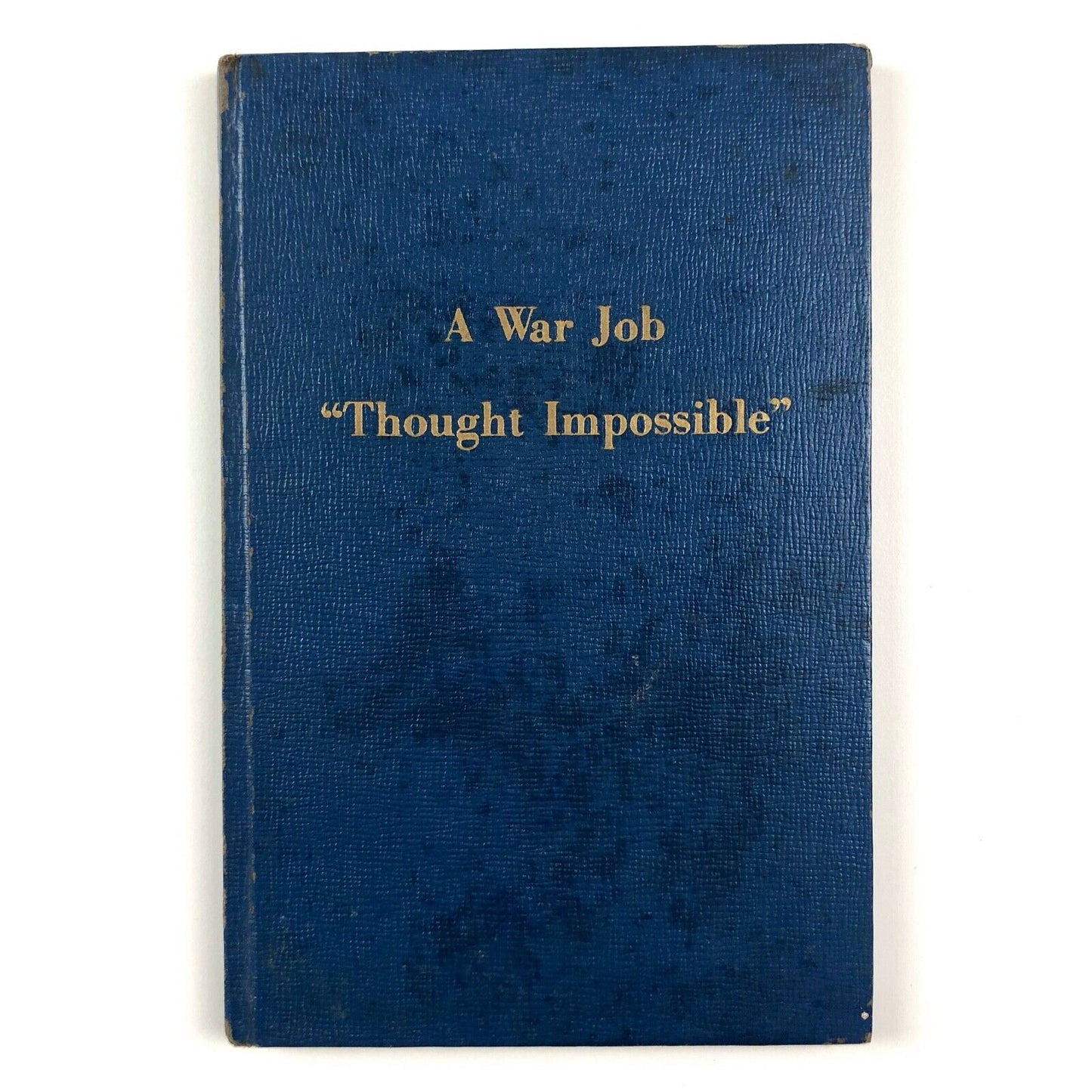 A War Job "Thought Impossible" | Wesley W. Stout, Chrysler | Sperry Gyro-compass