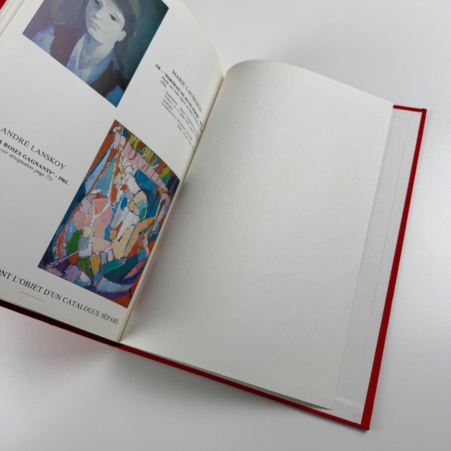 Auction catalogue for Tableaux Modernes. Floralies 1982. Versailles 2 June 1982. Me Georges Blache