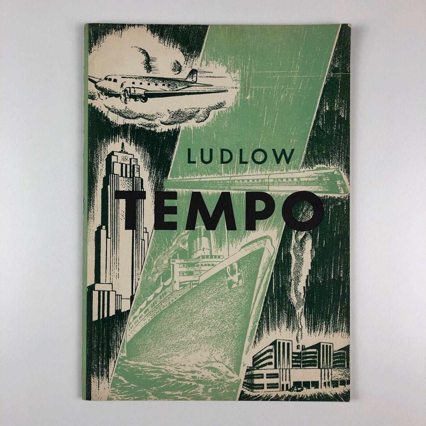 Ludlow Tempo type specimen | Ludlow Typography Company, R. Hunter Middleton, 1930