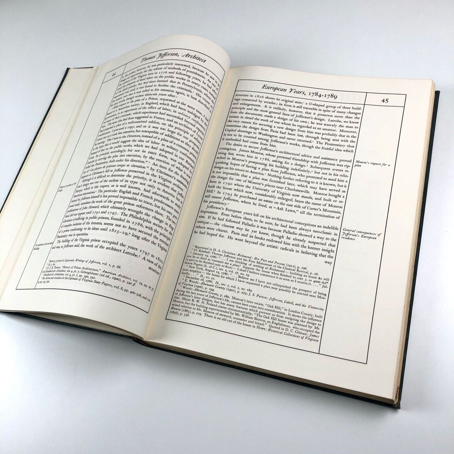 Thomas Jefferson Architect | Coolridge Collection | Fiske Kimball | De Capo Press 1968