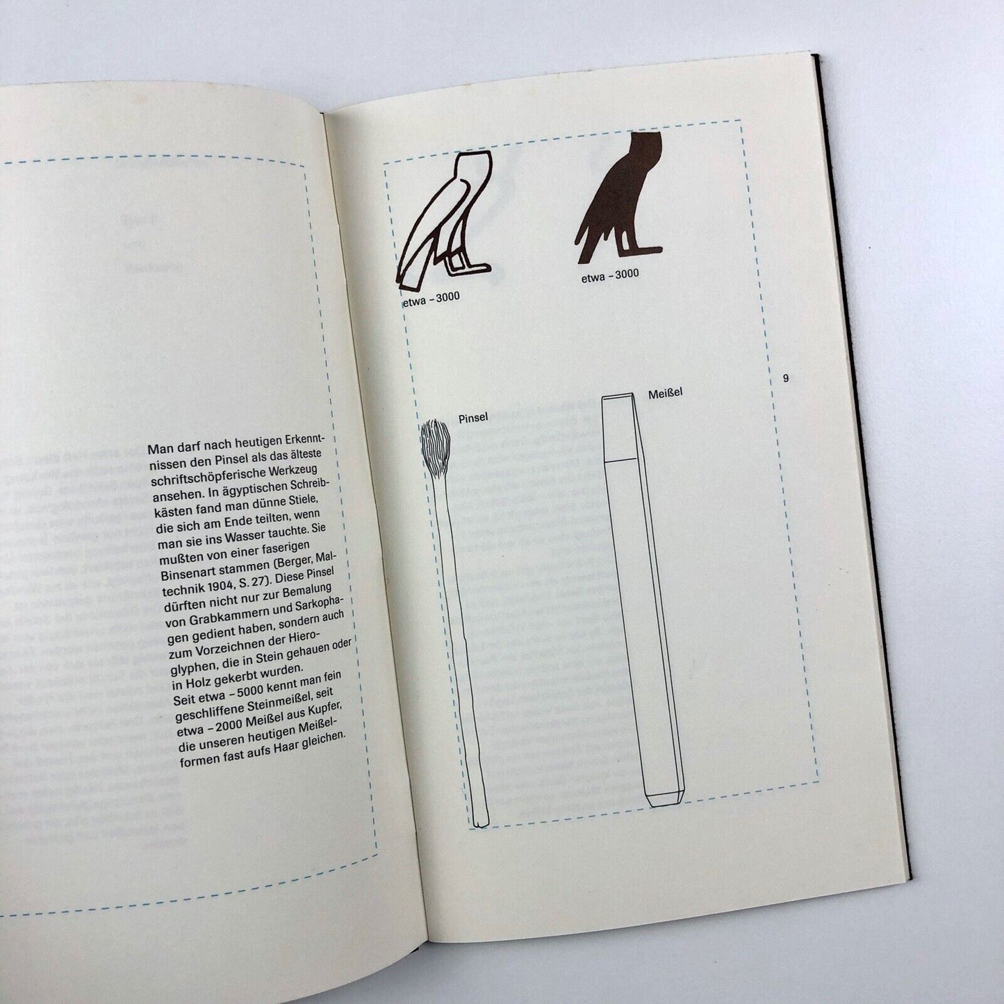 Grundsetzliches Schrift und Werkzeug heft 1 Pentagram | Philipp Luidl 1982