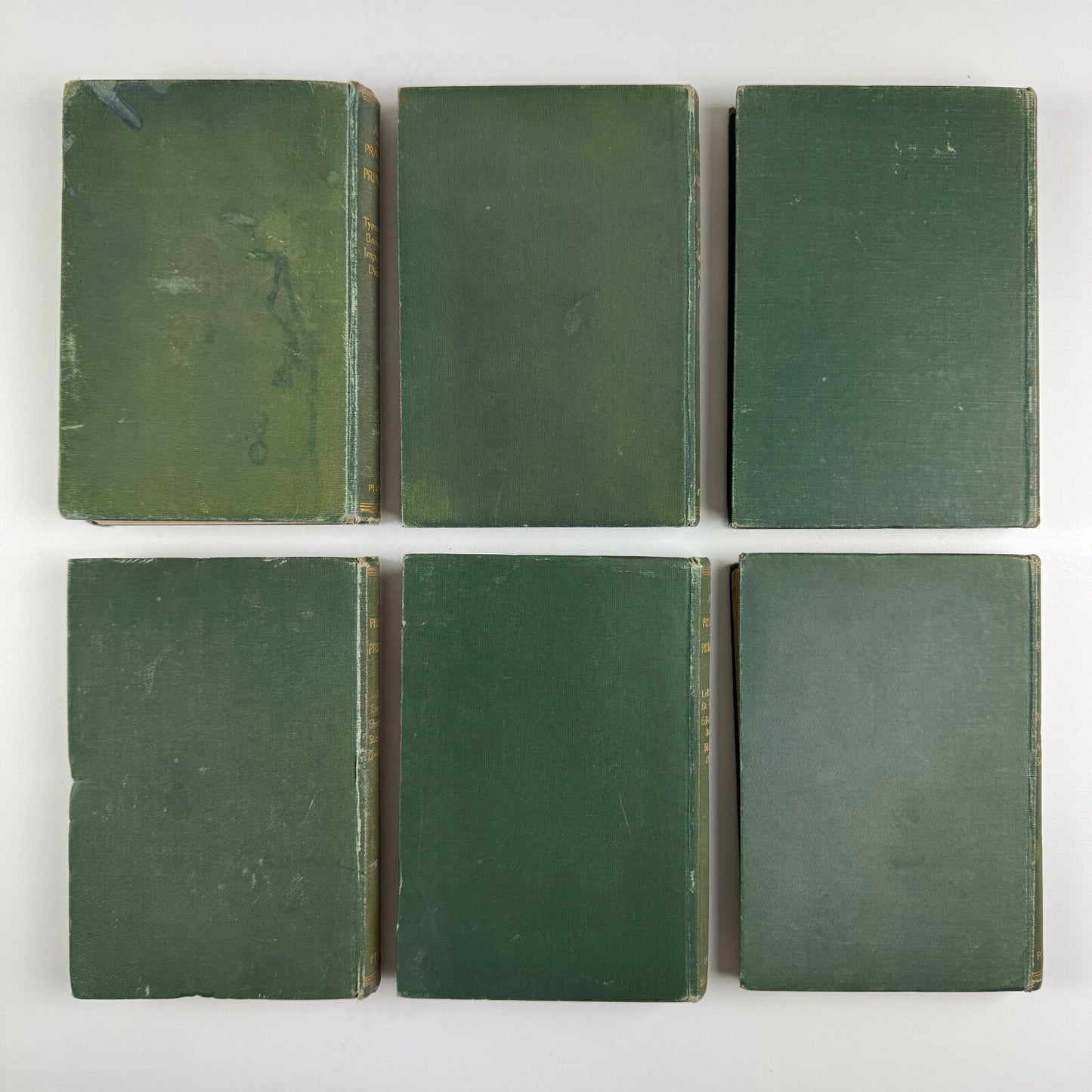 The Art and Practice of Printing. Six volume set. General editor William Atkins. Sir Isaac Pitman all published in 1934, except volume 3, published in 1933