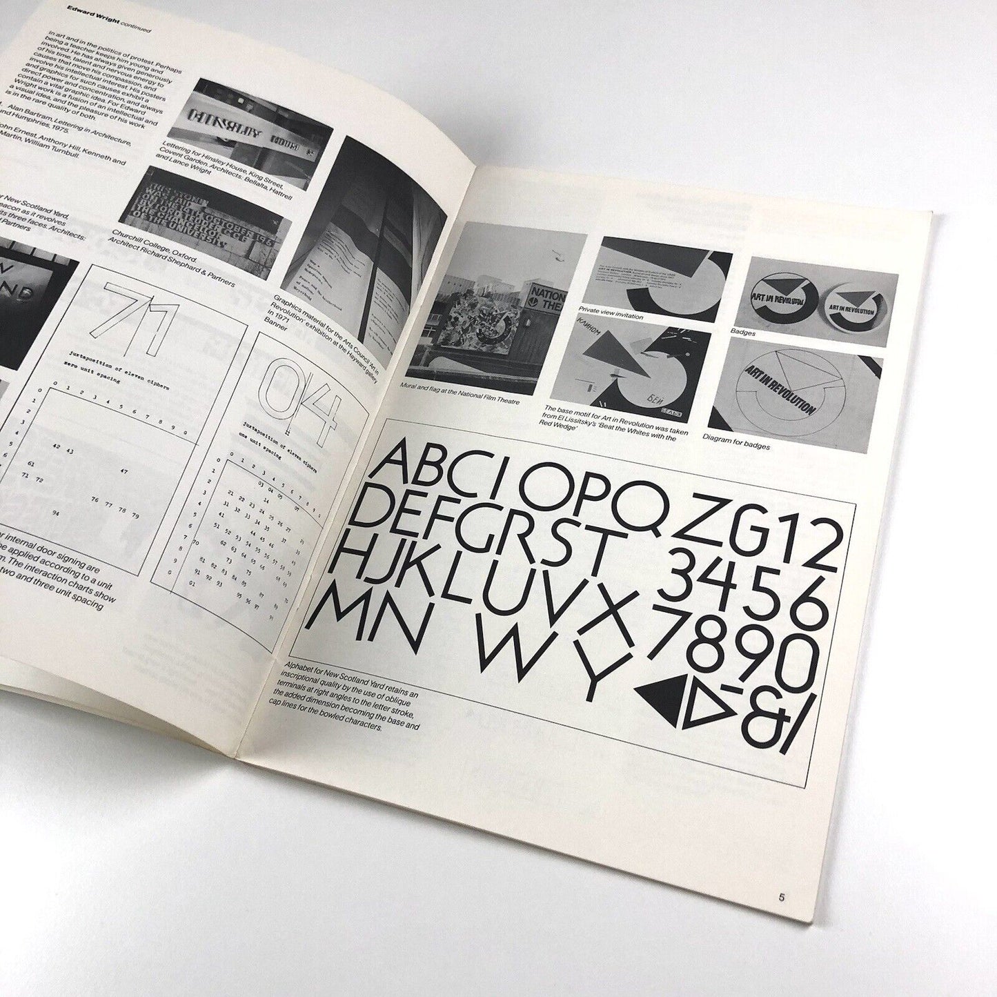 Typographic 9 The Journal of the Society of Typographic Designers | includes article on Edward Wright by Theo Crosby