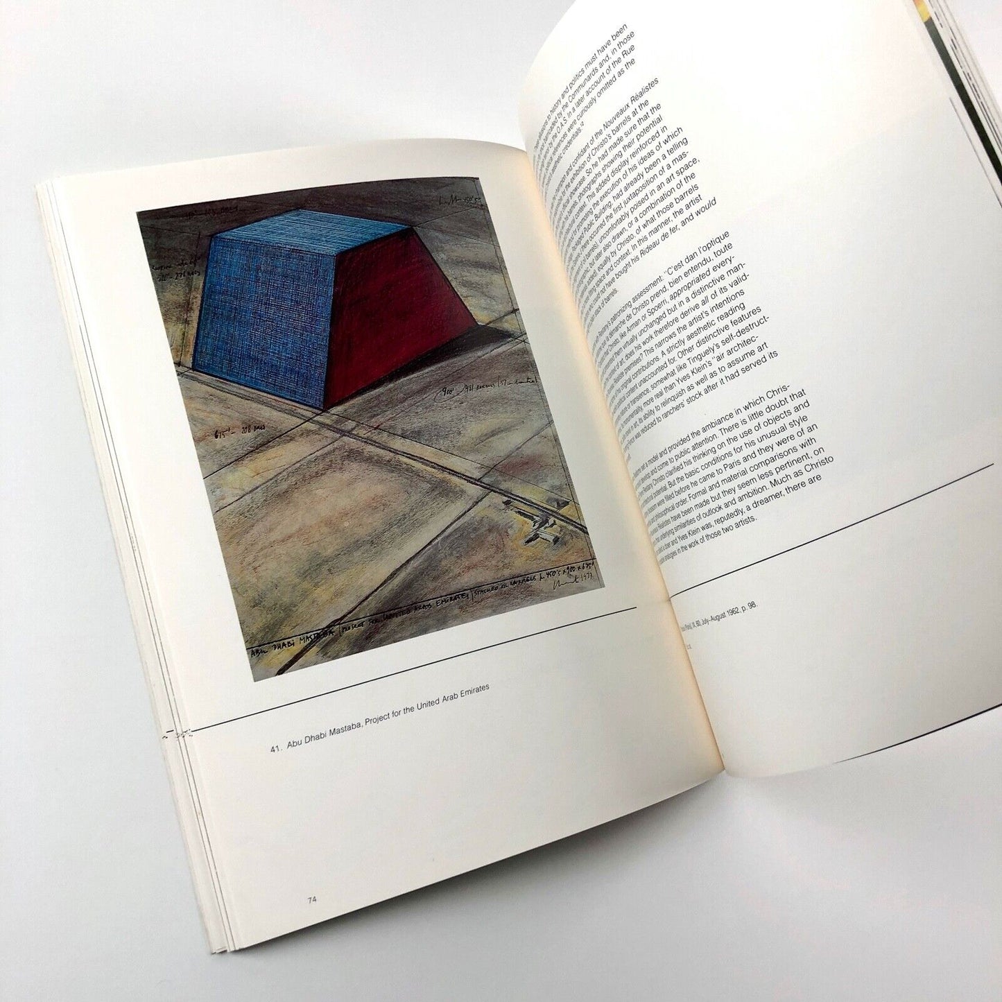 Christo. The Rothschild Bank – La Jolla Museum of Contemporary Art catalogue, 1982