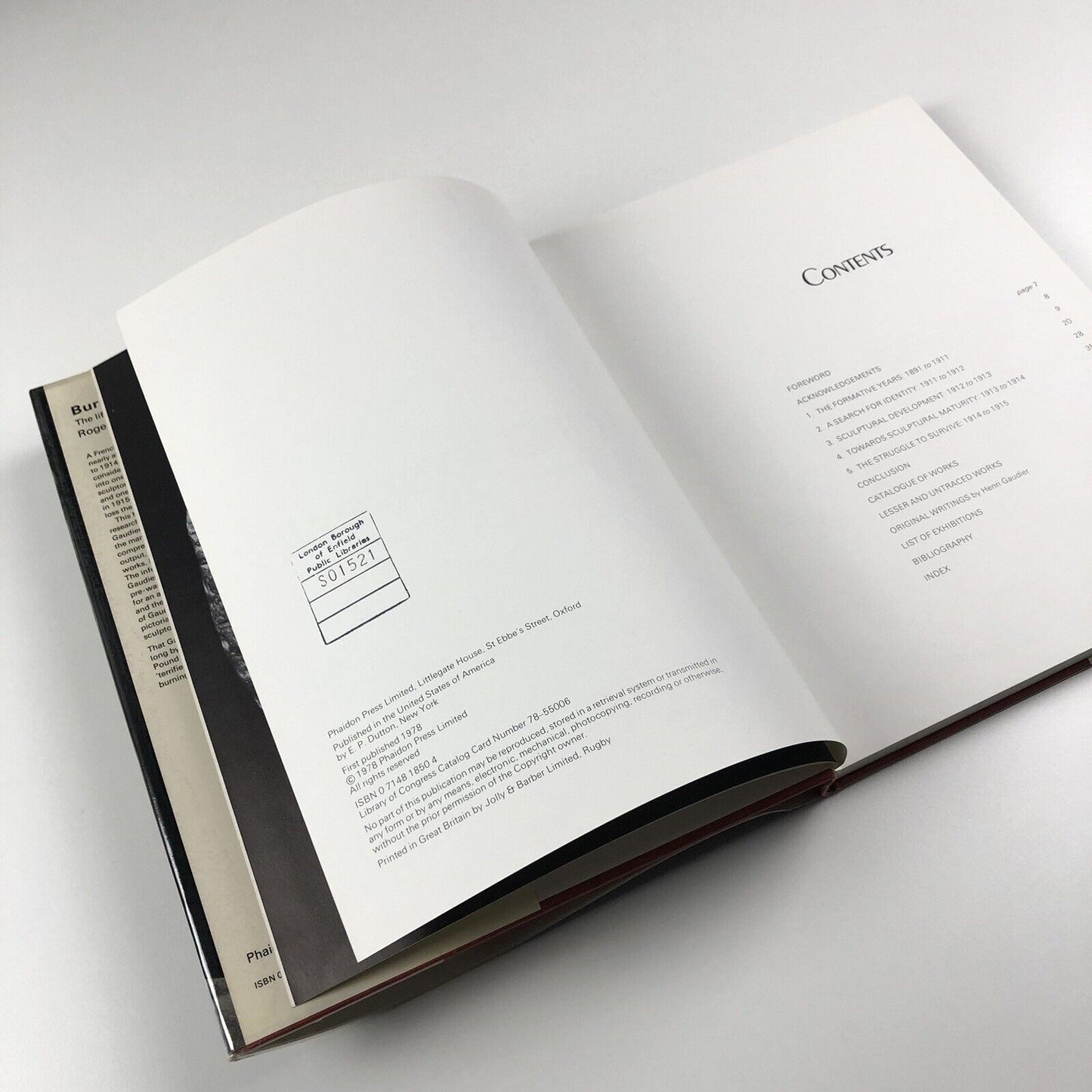 Burning to Speak – The Life and Art of Henri Gaudier Brzeska, by Roger Cole | Phaidon, 1978