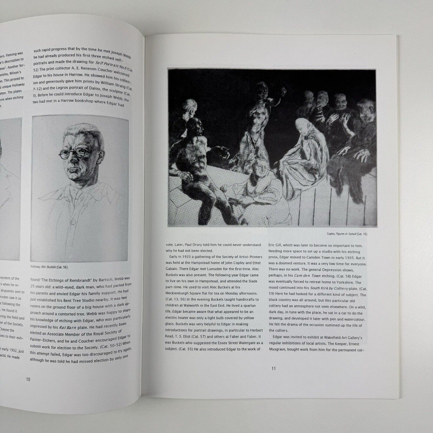 Edgar Holloway and Friends. An artist's collection of prints from the 'thirties | University of Wales in association with Wolseley Fine Art | Towner Art Gallery, 1999/2000