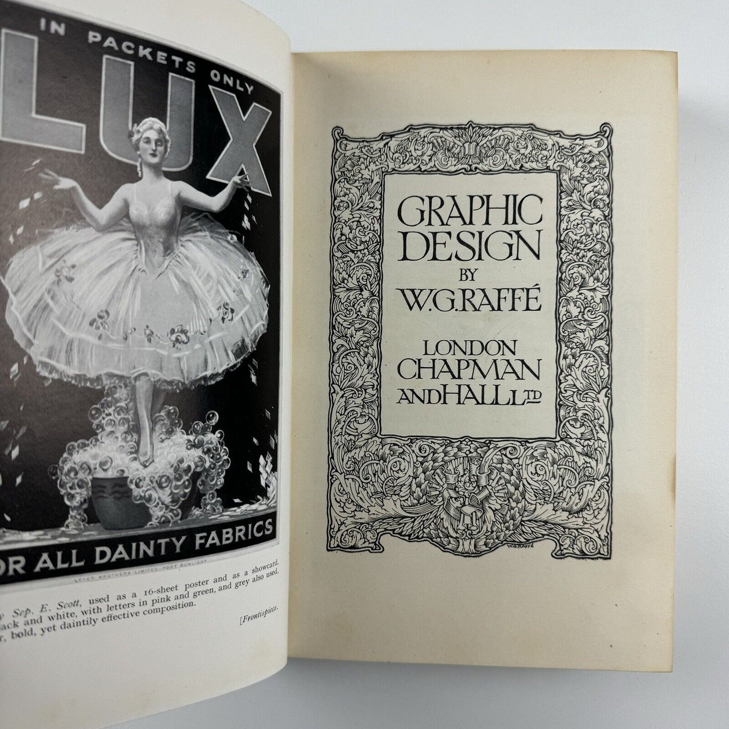 Graphic Design by W.G. Raffé | Chapman and Hall, 1927