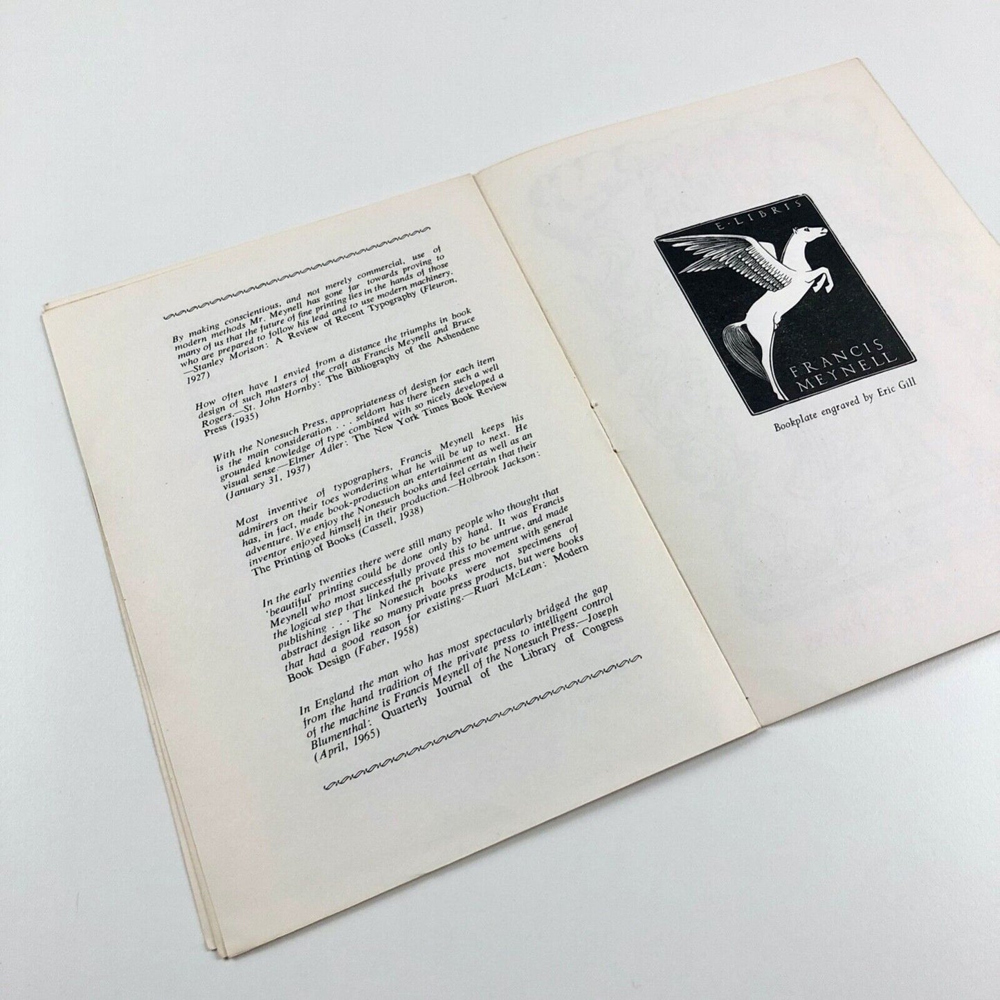 About the Nonesuch Press | Gainsborough House museum | April 1974