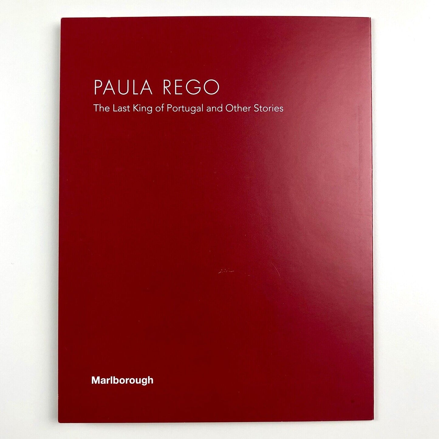 Private View card for Paula Rego. The last King of Portugal | Marlborough Fine Art, 2014