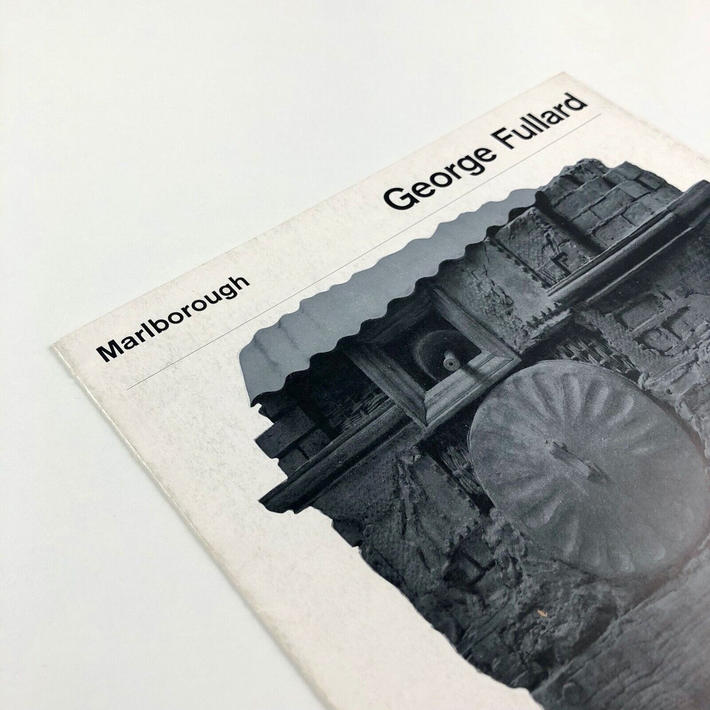 George Fullard | Marlborough exhibition catalogue 1964 | Design by Gordon House