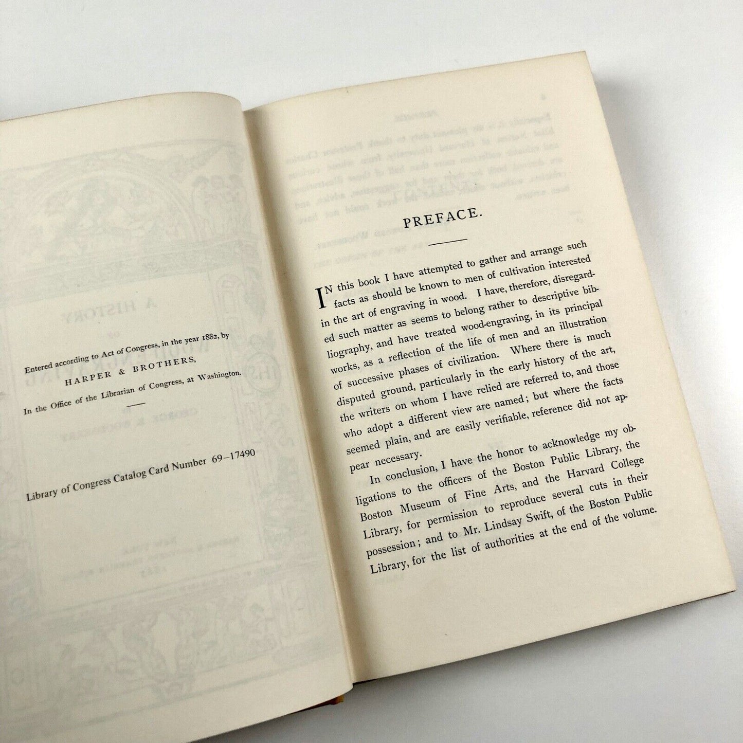 A History of Wood-engraving by George E. Woodberry Gale |Facsimile edition, 1969