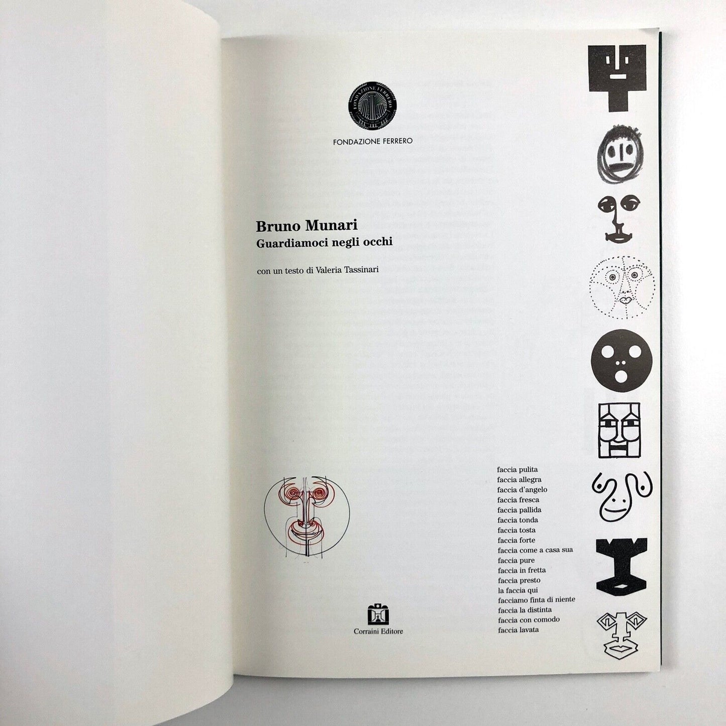 Bruno Munari | Guardiamoci negli occhi | Exhibition catalogue, 1999