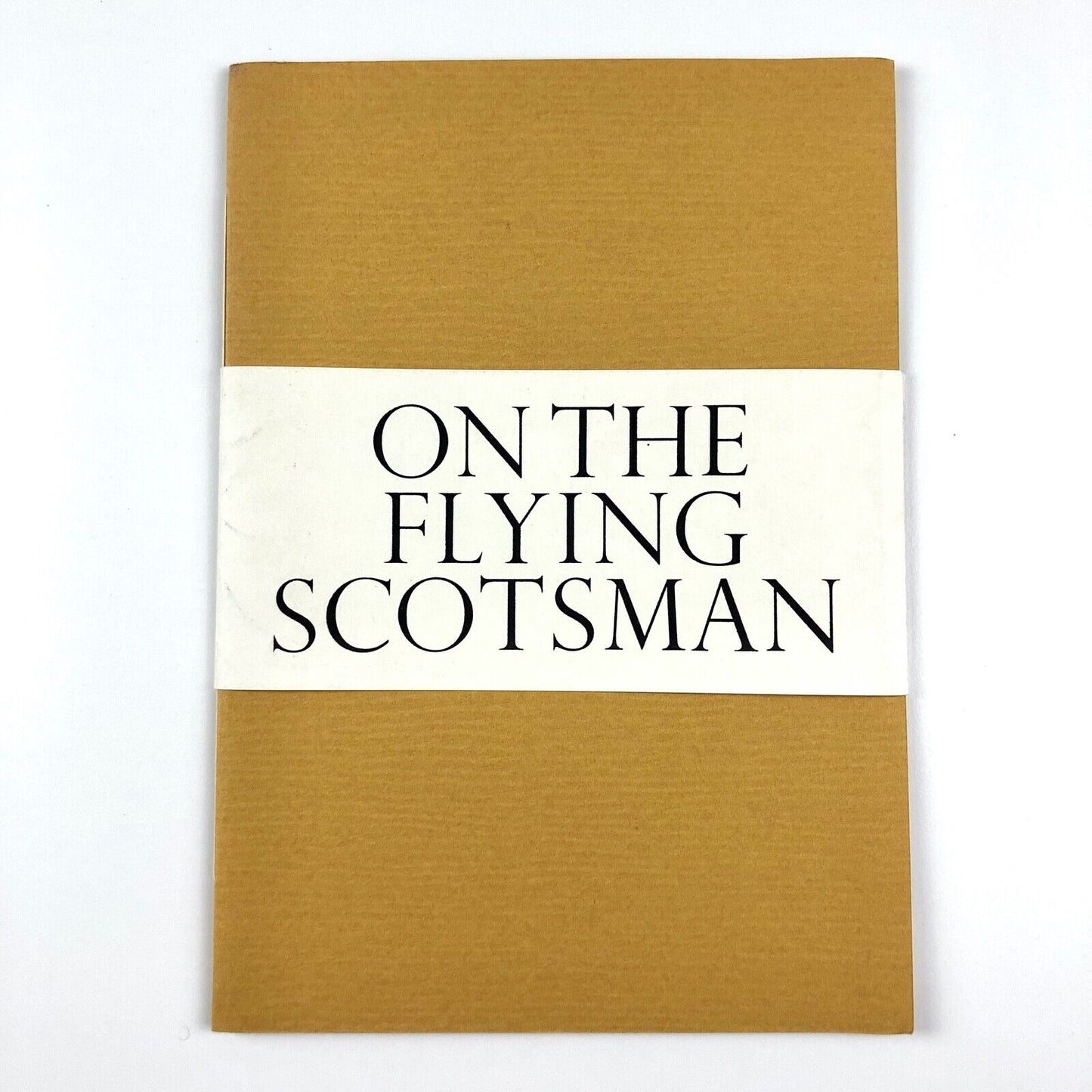Eric Gill. On the Flying Scotsman | Beeches Press, London, 1990