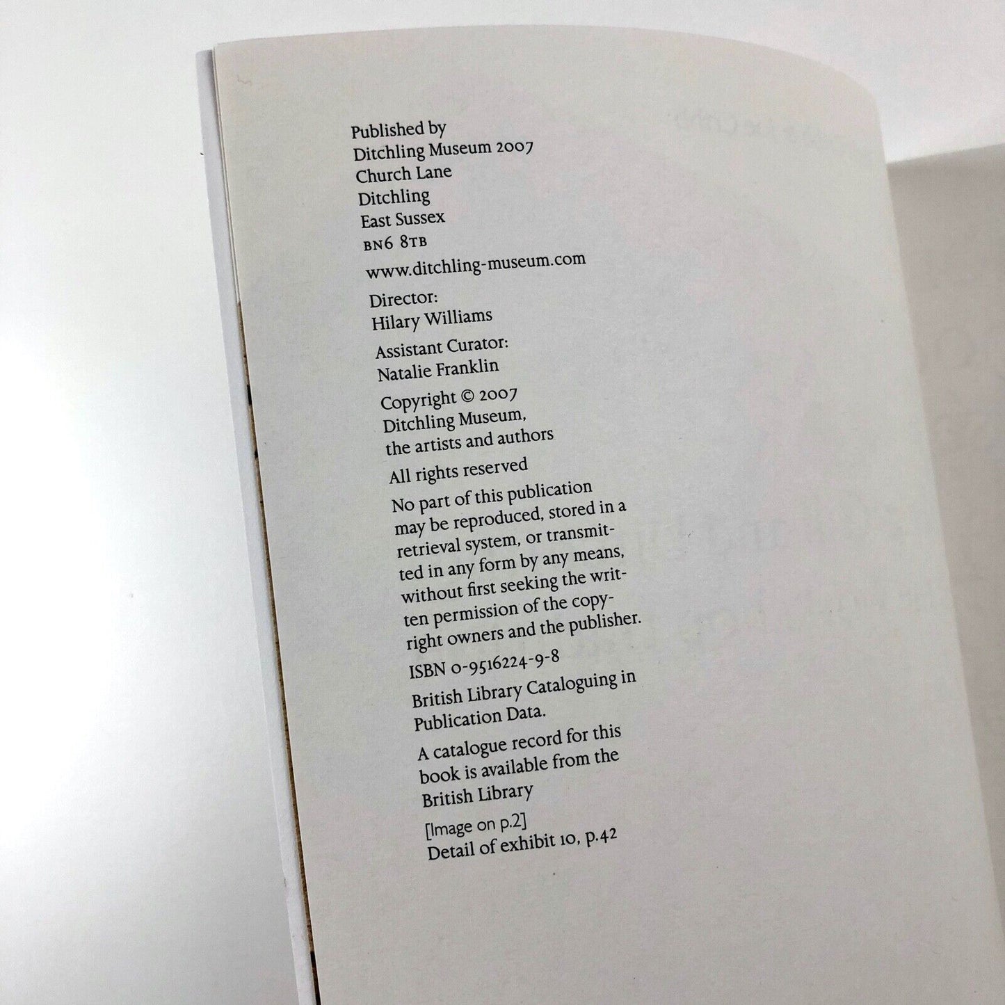 Eric Gill and Ditchling: The Workshop Tradition | Ditchling Museum, 2007 | Ruth Cribb