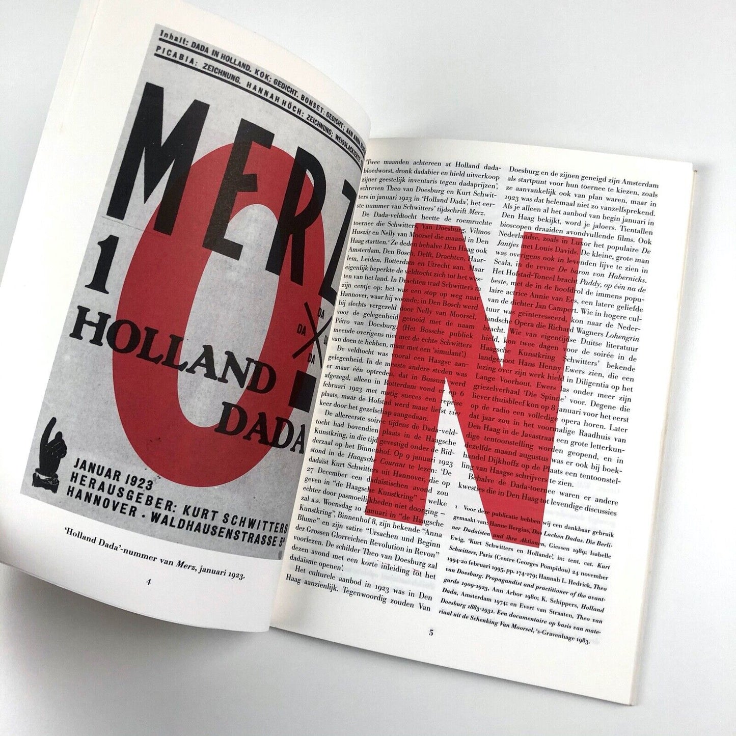 Dada en Haag | August Hans den Boef & Sjoerd van Faassen | Exhibition booklet, 1999