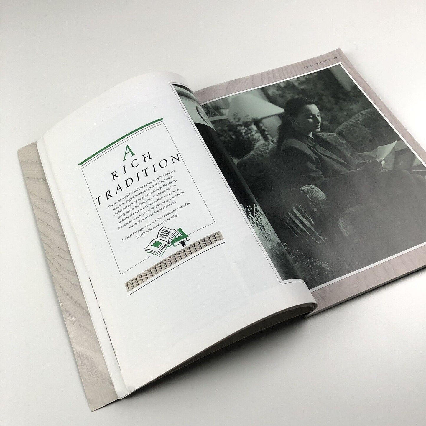 'Designs for Living' Ercol furniture brochure dated 1993