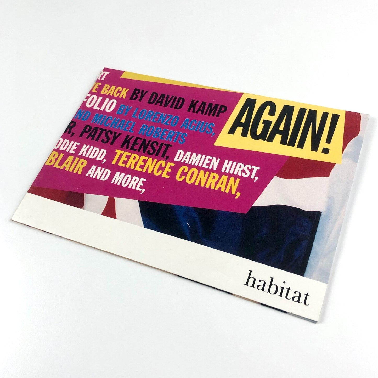 Vanity Fair / Habitat – London Swings Again | Fold-out poster | Artclub Quarterly, 1998 | Reproduction: Tim Noble & Sue Webster, London Swings, 1997