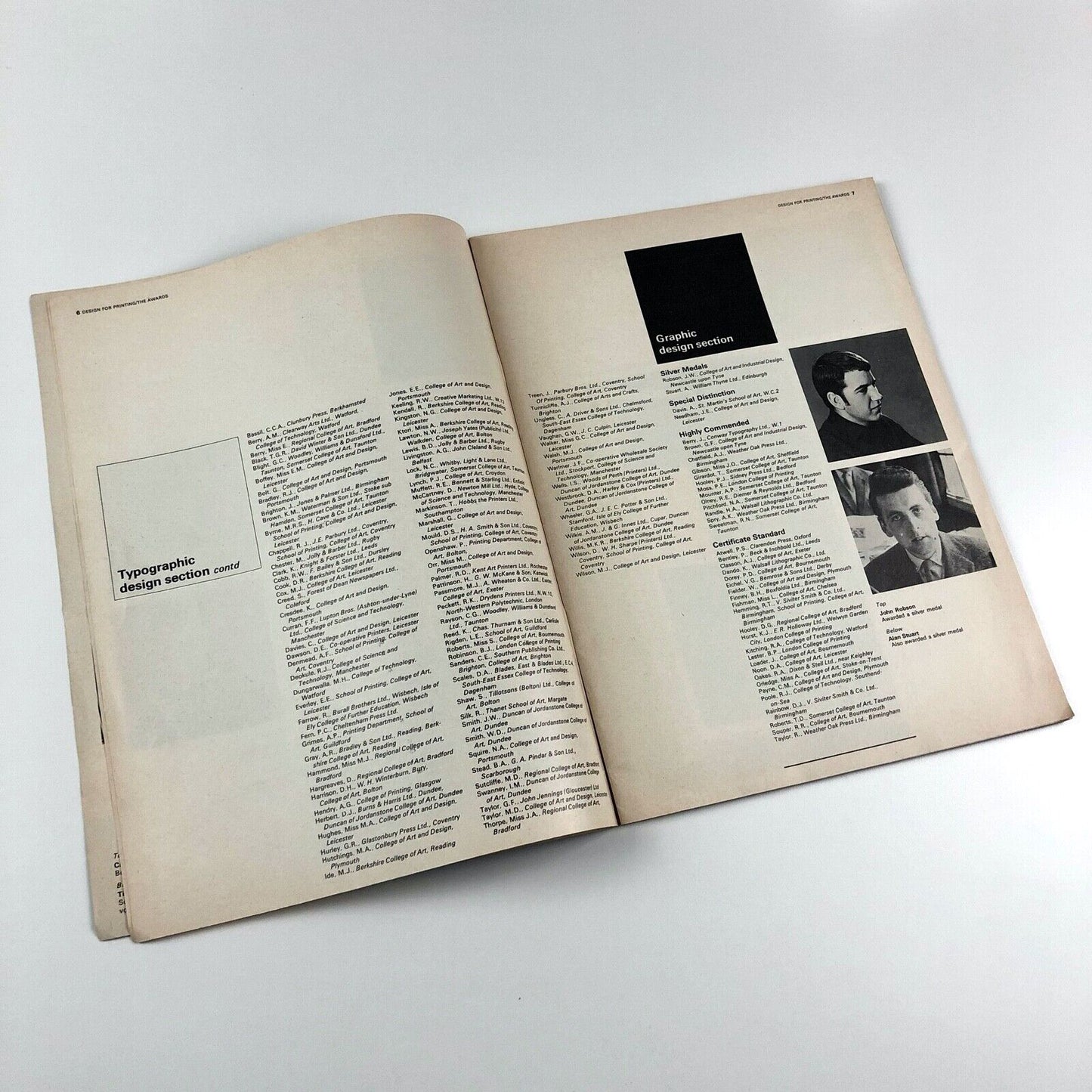 Design For Printing – competition journal | Federation of Master Printers, 1965