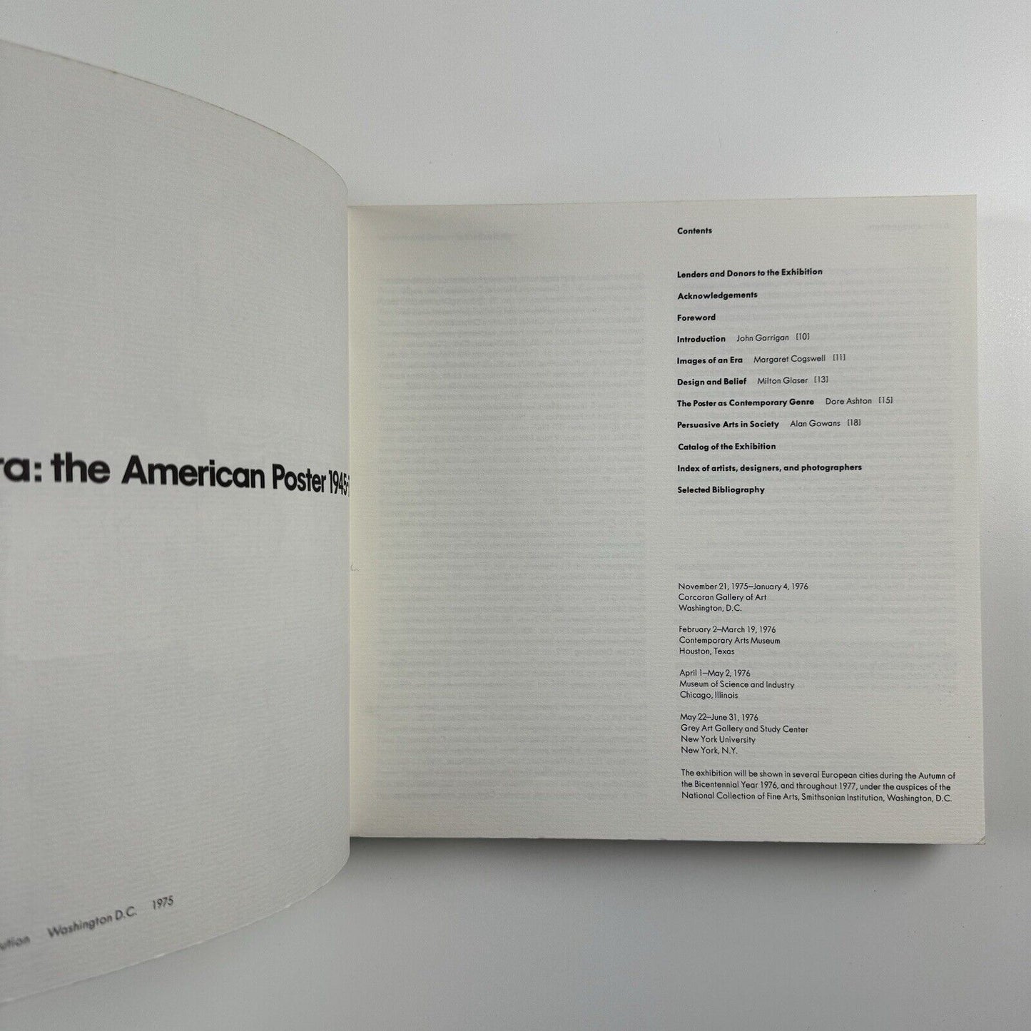Images of an Era. The American Poster 1945-75 by Margaret Cogswell | Smithsonian Institution, 1976