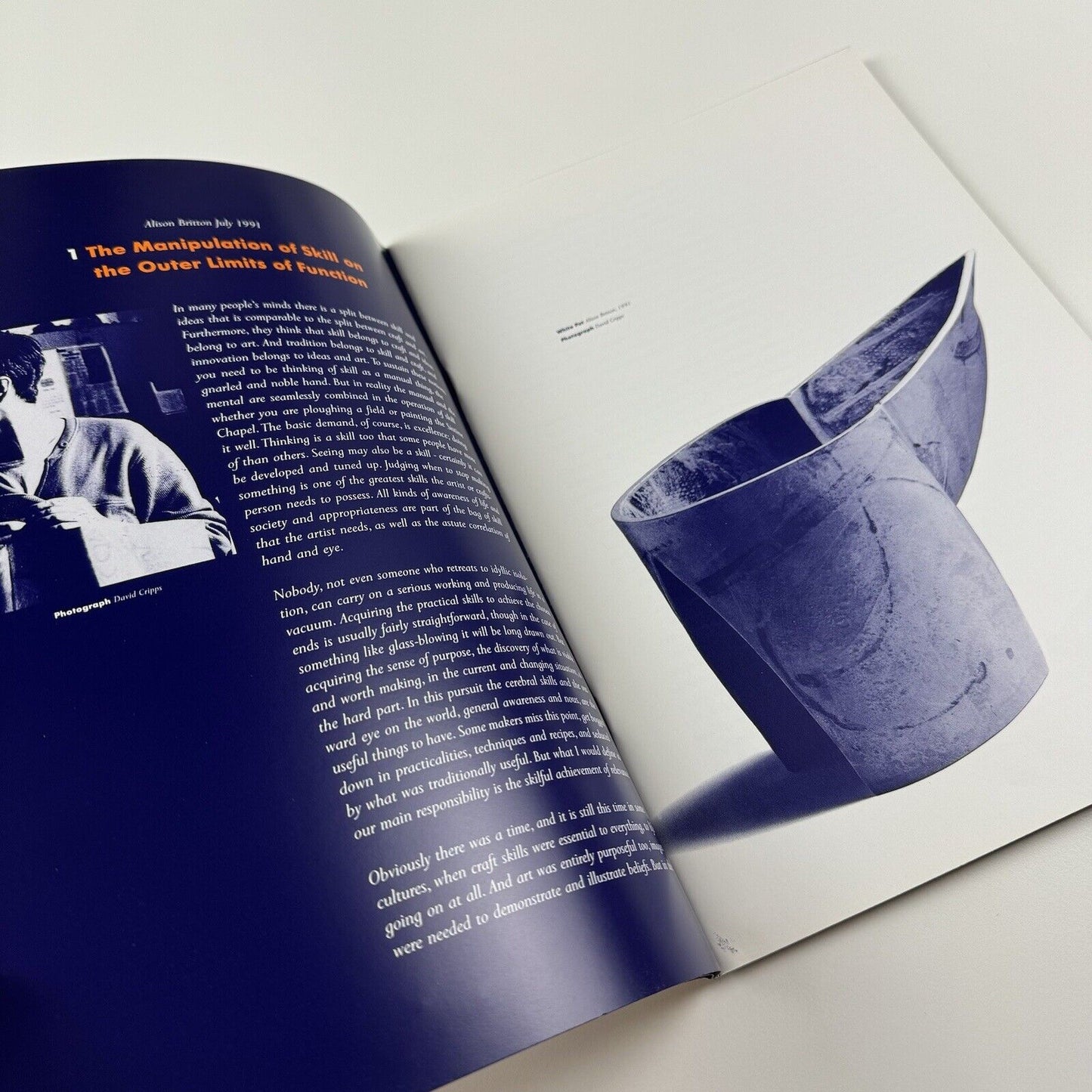 Beyond The Dovetail. Craft, Skill and Imagination | edited by Christopher Frayling | Crafts Council, 1991