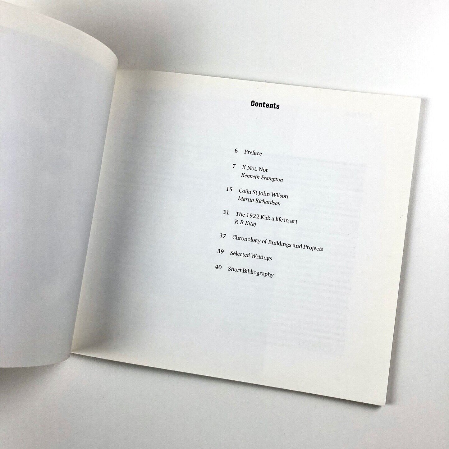 Colin St John Wilson | RIBA exhibition catalogue, 1997 | Edited by Charles Hind