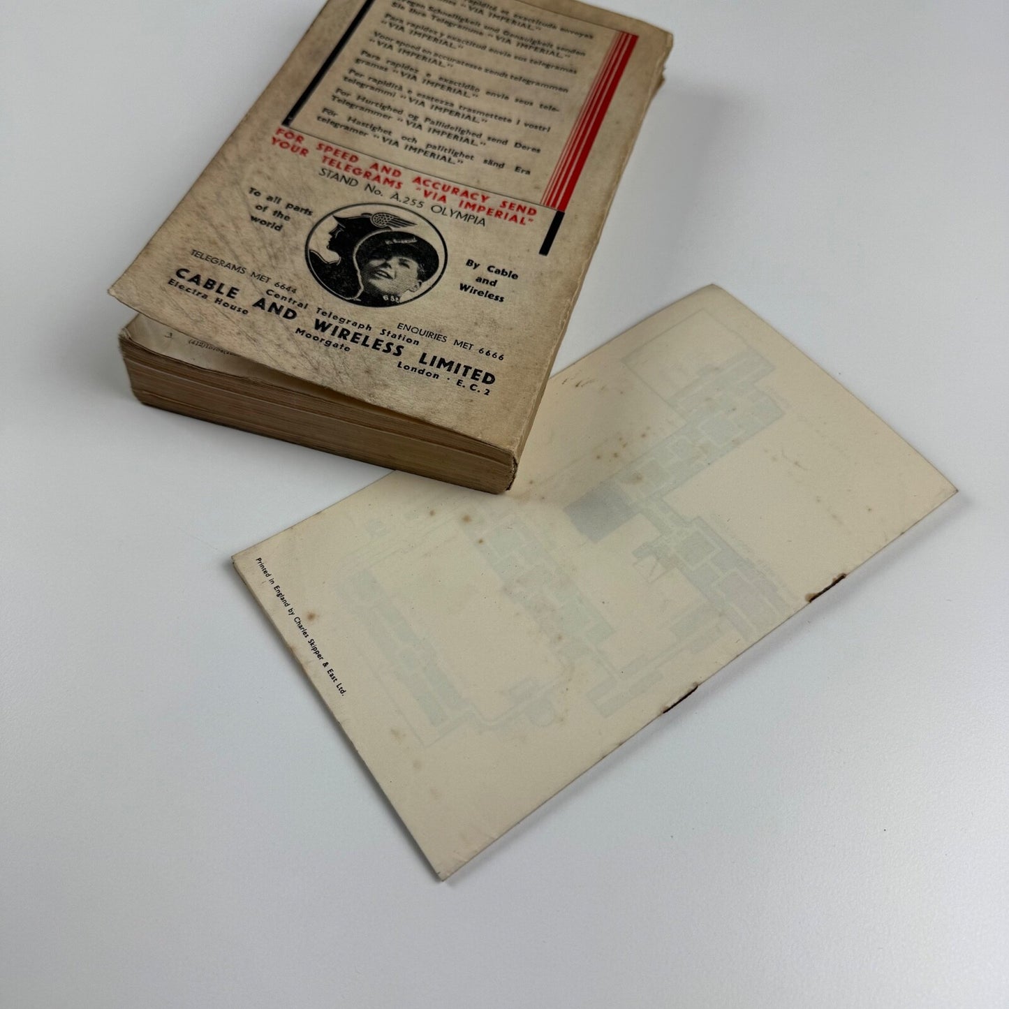 British Industries Fair BIF 1937 Olympia and White City catalogue and plans for exhibition