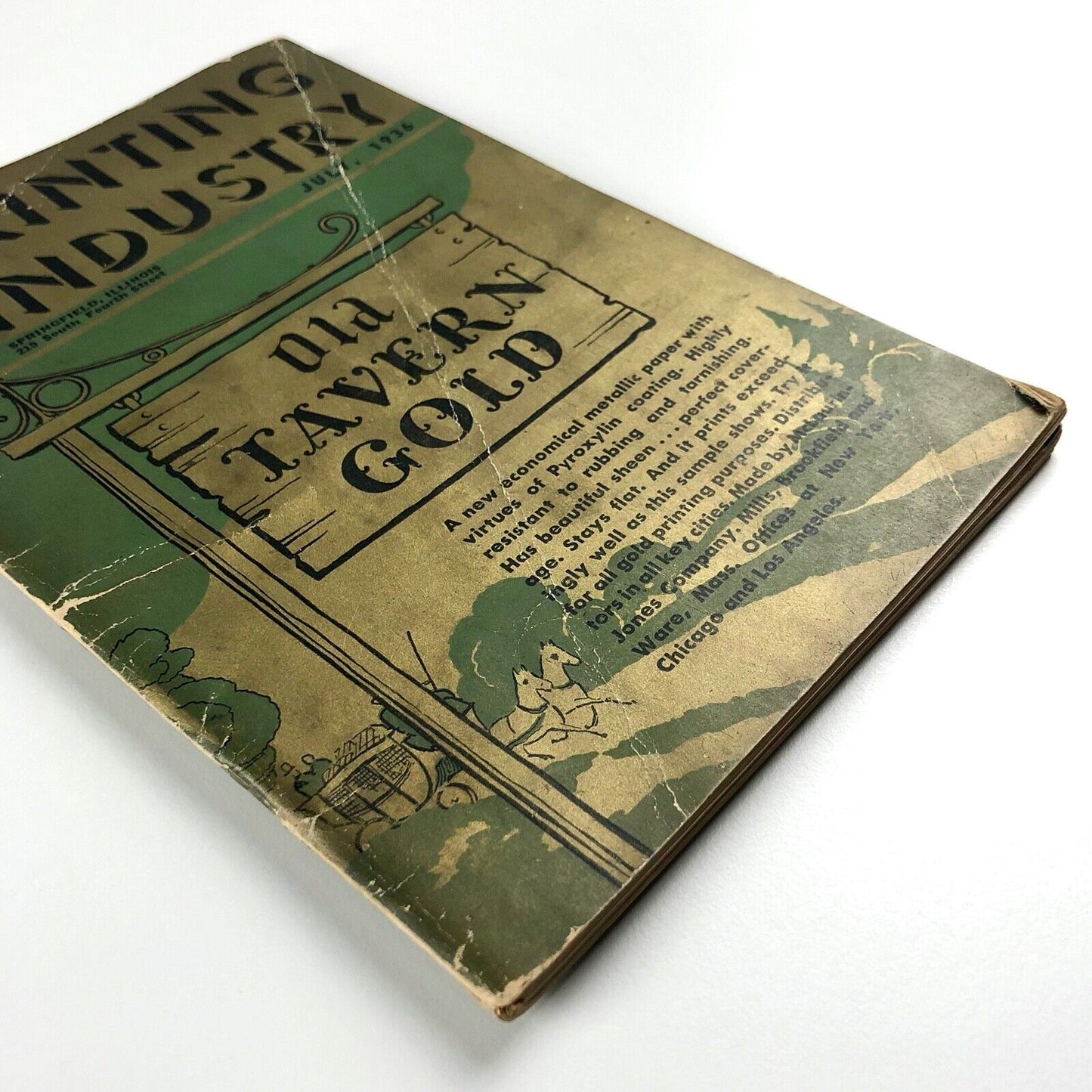The Printing Industry – trade journal | Volume Seventeen, Number 7 | July 1936