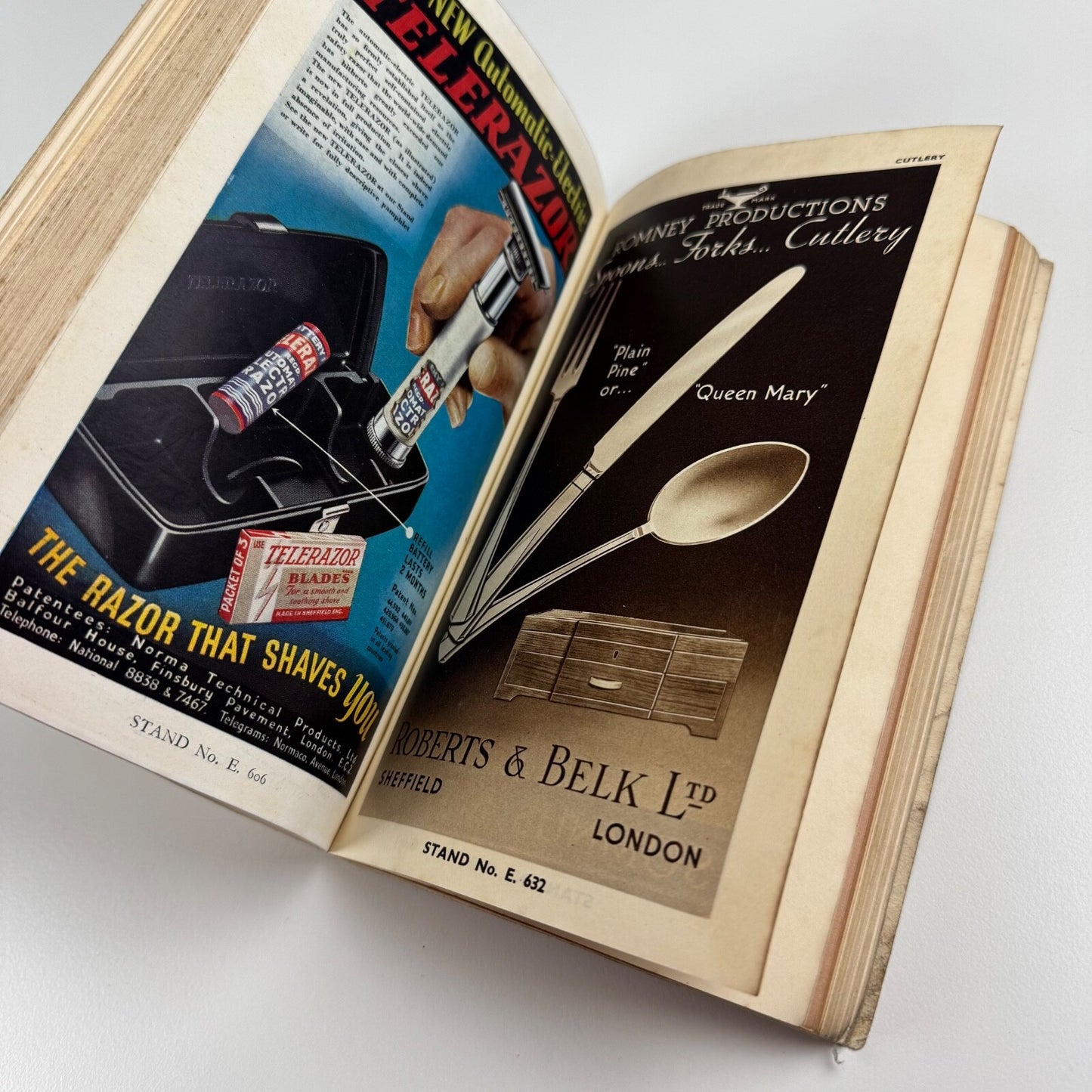 British Industries Fair BIF 1937 Olympia and White City catalogue and plans for exhibition