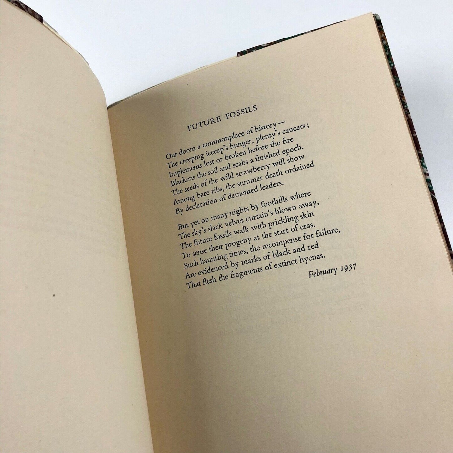 As from the Thirties by Roy Fuller | Tragara Press, Edinburgh, 1983 | one of 25 signed by the author