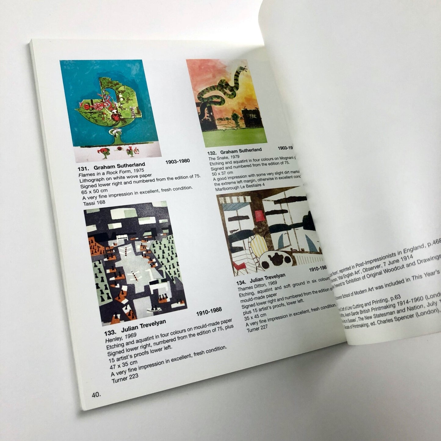 20th Century British Prints | London Original Print Fair Scolar Fine Art , 2003