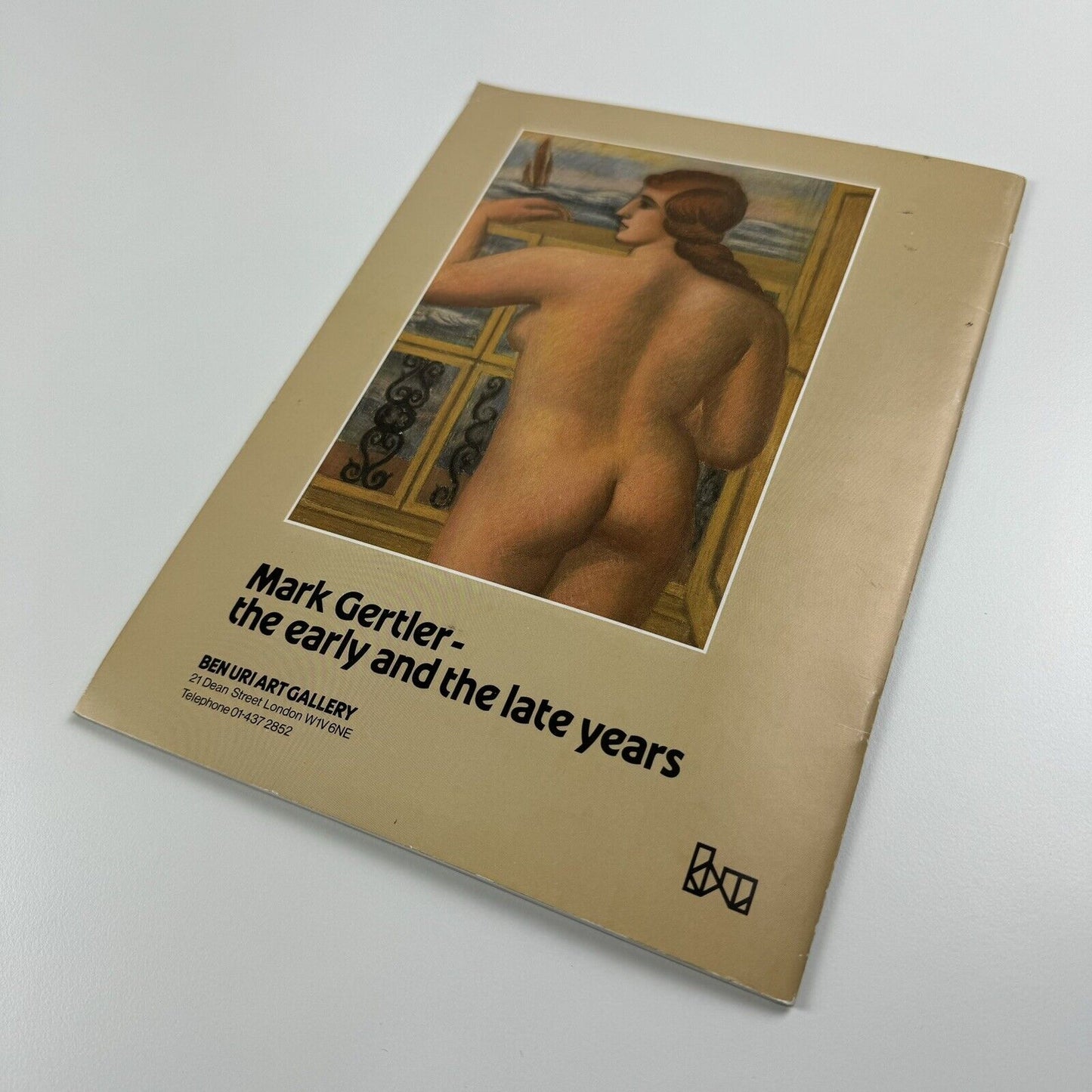 Mark Gertler - the early and the late years | Ben Uri Art Gallery, 1982