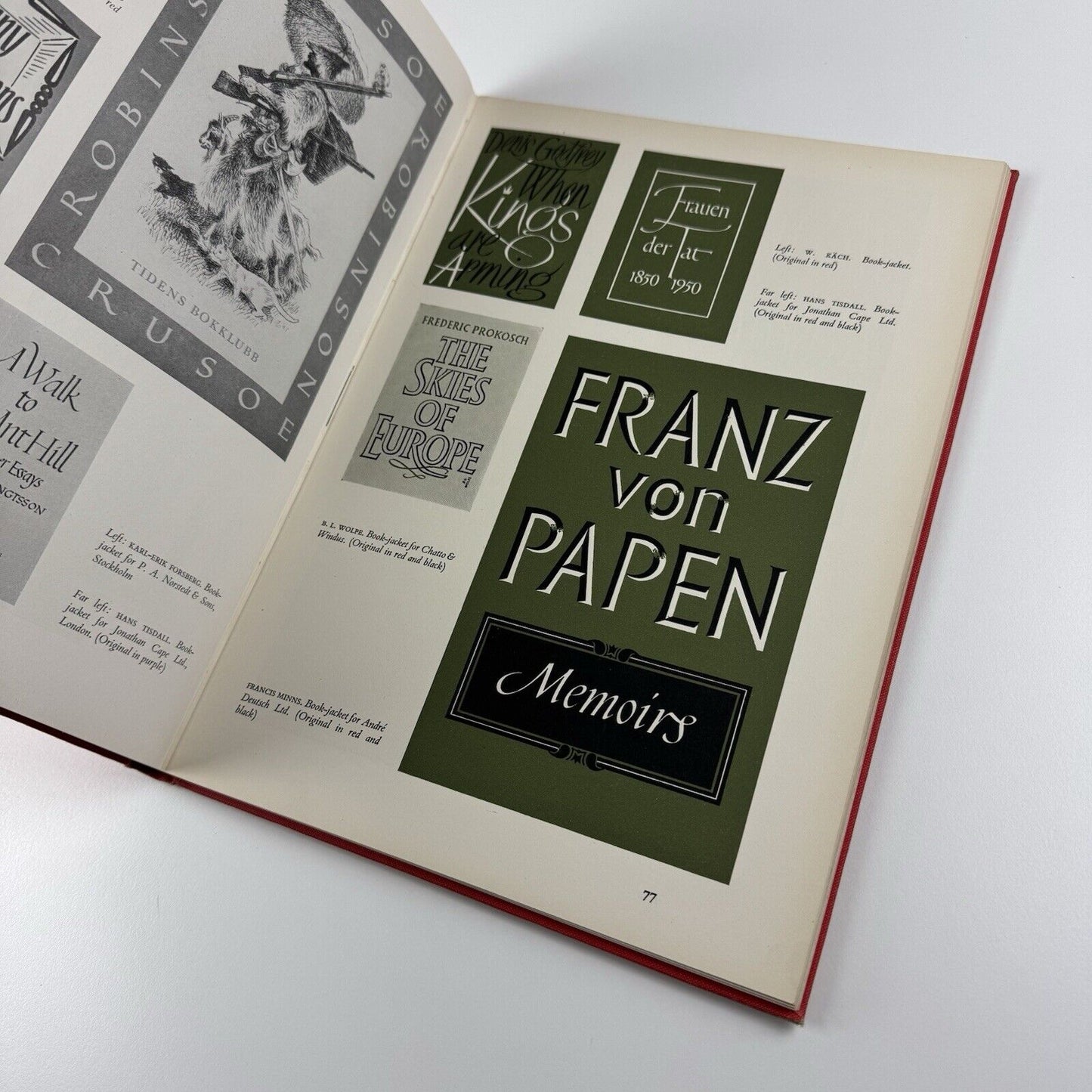 Modern Lettering & Calligraphy. The Studio, 1954 edited by Rathbone Holme and Kathleen Frost