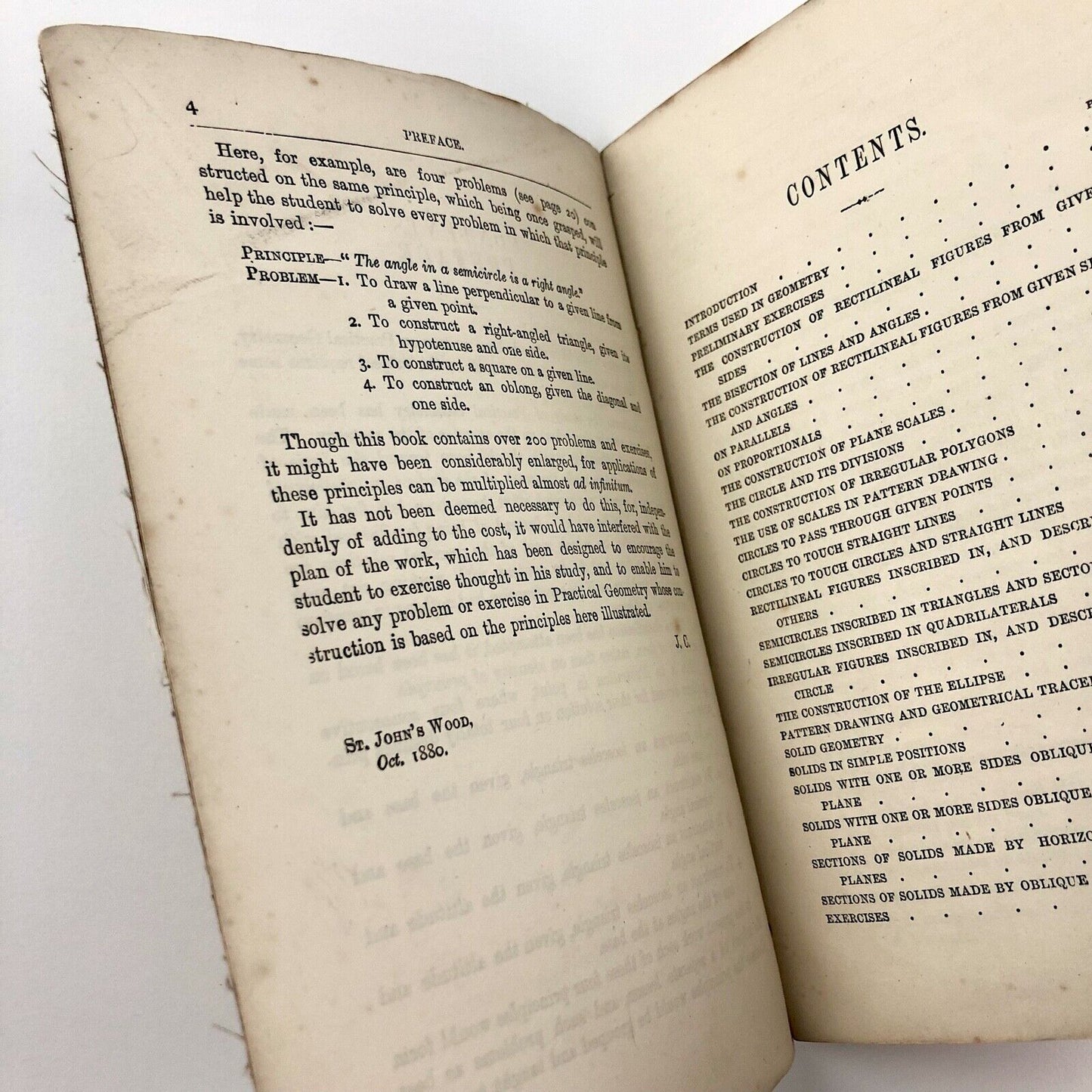 Practical Geometry for Art Students by John Carroll | Burns and Oates Ltd, 1880
