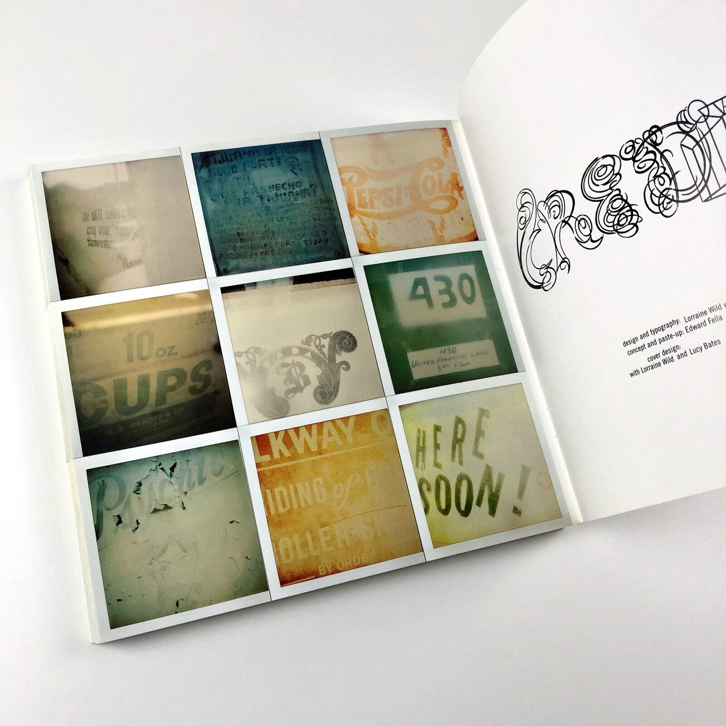 Edward Fella: Letters on America. Photographs and lettering | Laurence King, 2000