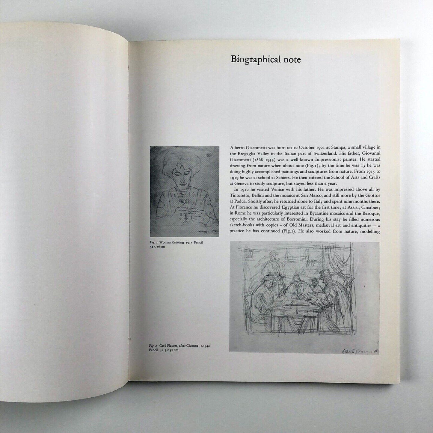 Alberto Giacometti: Sculpture Paintings Drawings | Tate Gallery, 1965