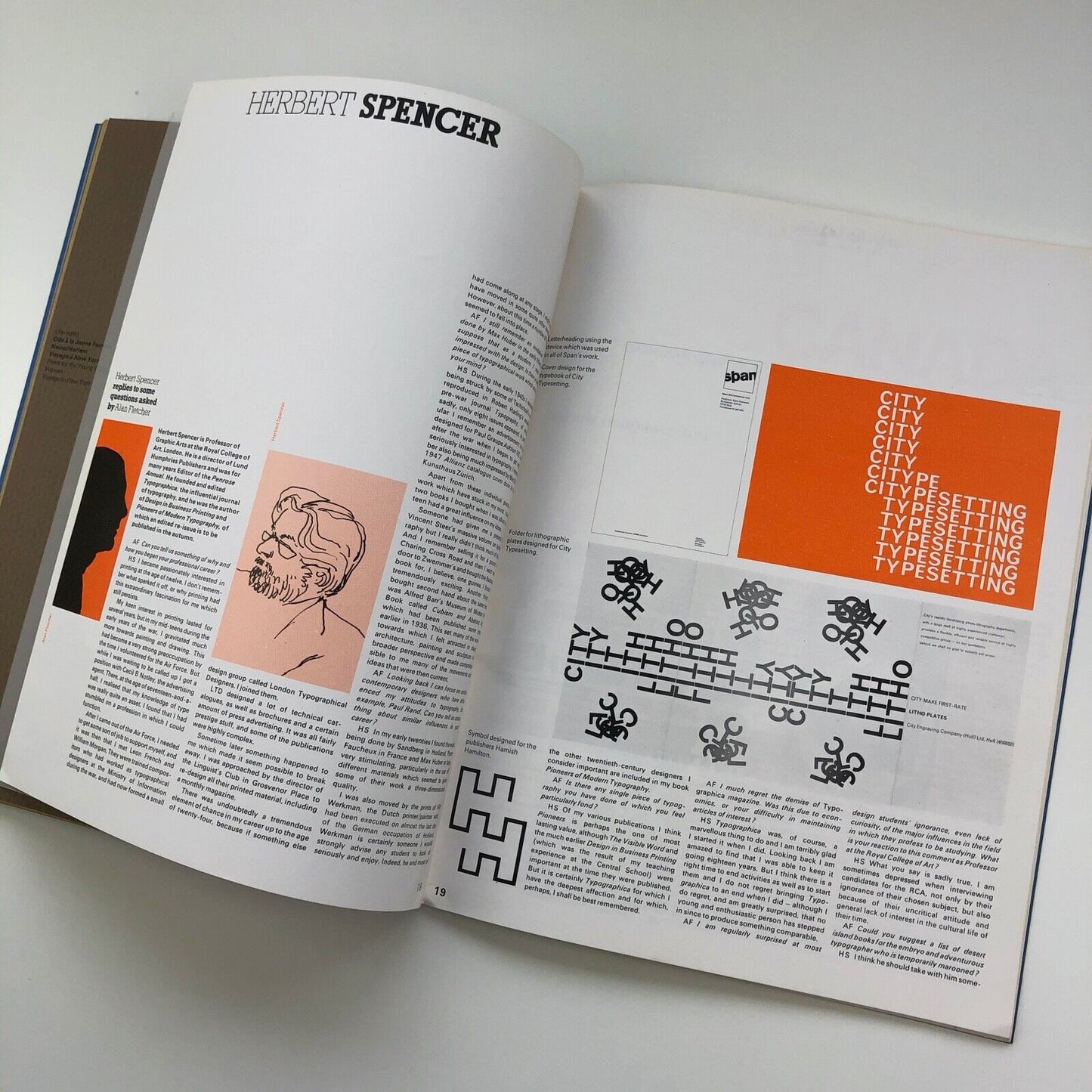 Typos 2 An International Journal of Typography | edited by F.W. Lambert | London College of Printing, c. 1980