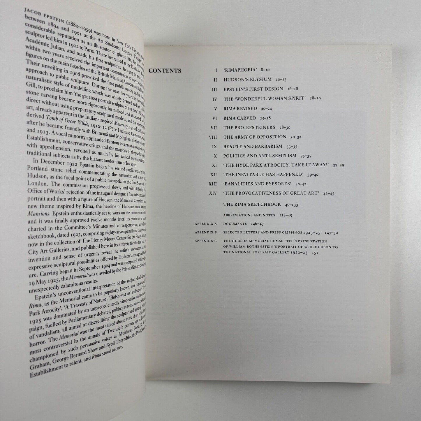 The Hyde Park Atrocity. Epstein’s Rima: Creation and Controversy. Studies in the History of Sculpture No 1. Henry Moore Centre for the Study of Sculpture, 1988