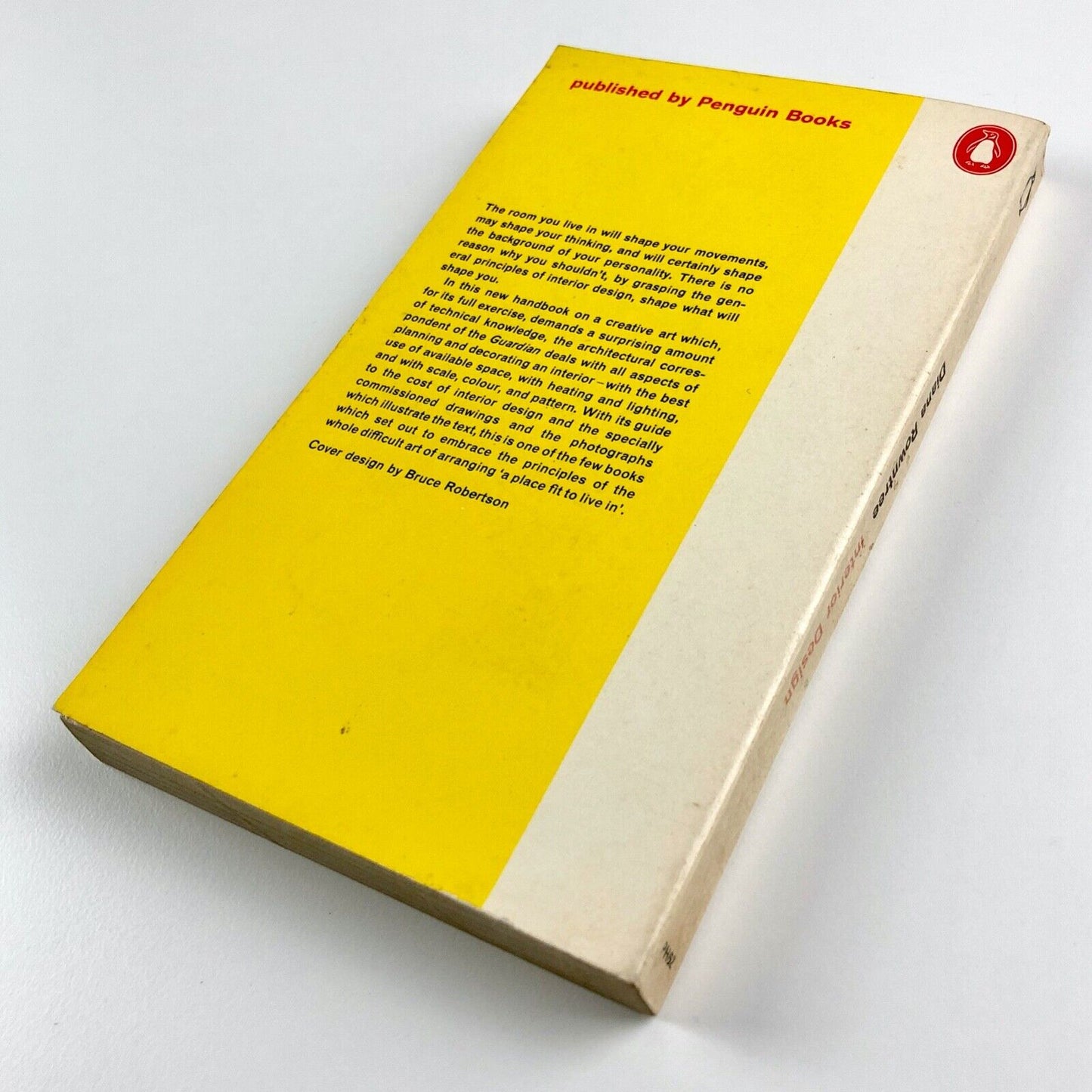 Interior Design – a Penguin Handbook by Diana Rowntree | 1964 paperback