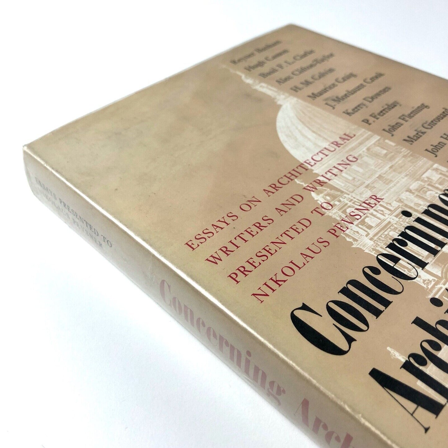 Concerning Architecture: Essays on Architectural Writers | John Summerson, 1968